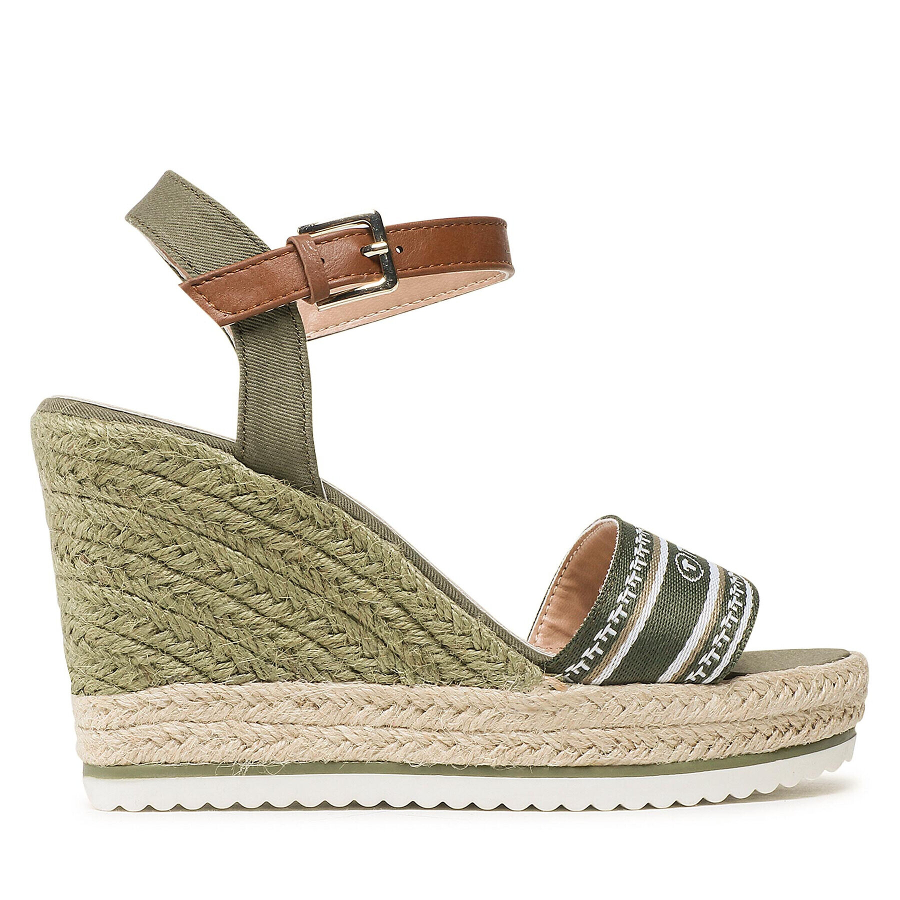 Tom Tailor Espadrilky 3290207 Zelená - Pepit.sk