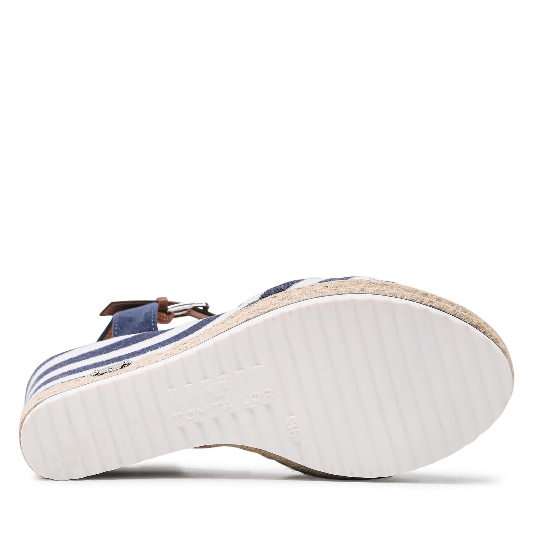 Tom Tailor Espadrilky 3290212 Biela - Pepit.sk