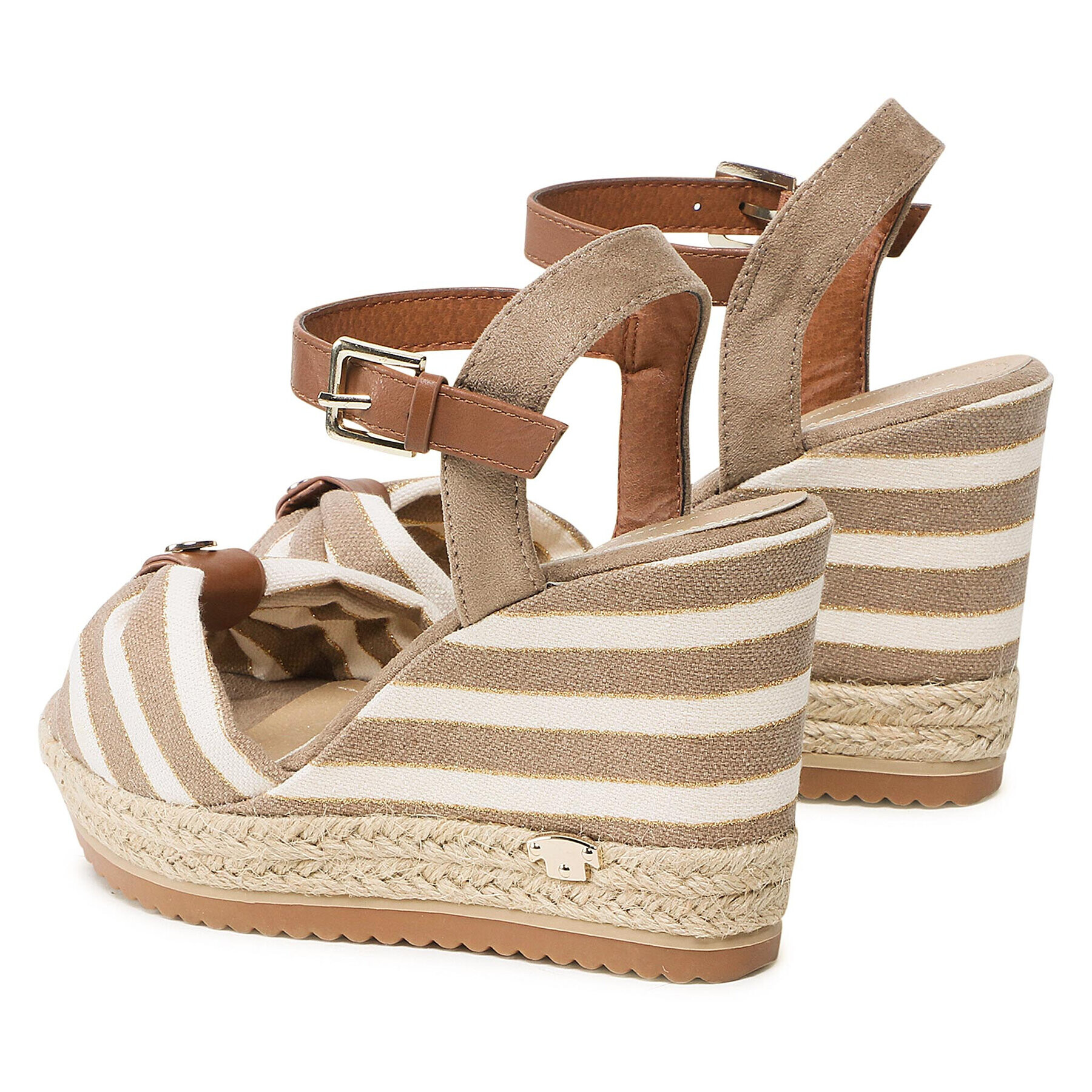 Tom Tailor Espadrilky 3290212 Hnedá - Pepit.sk