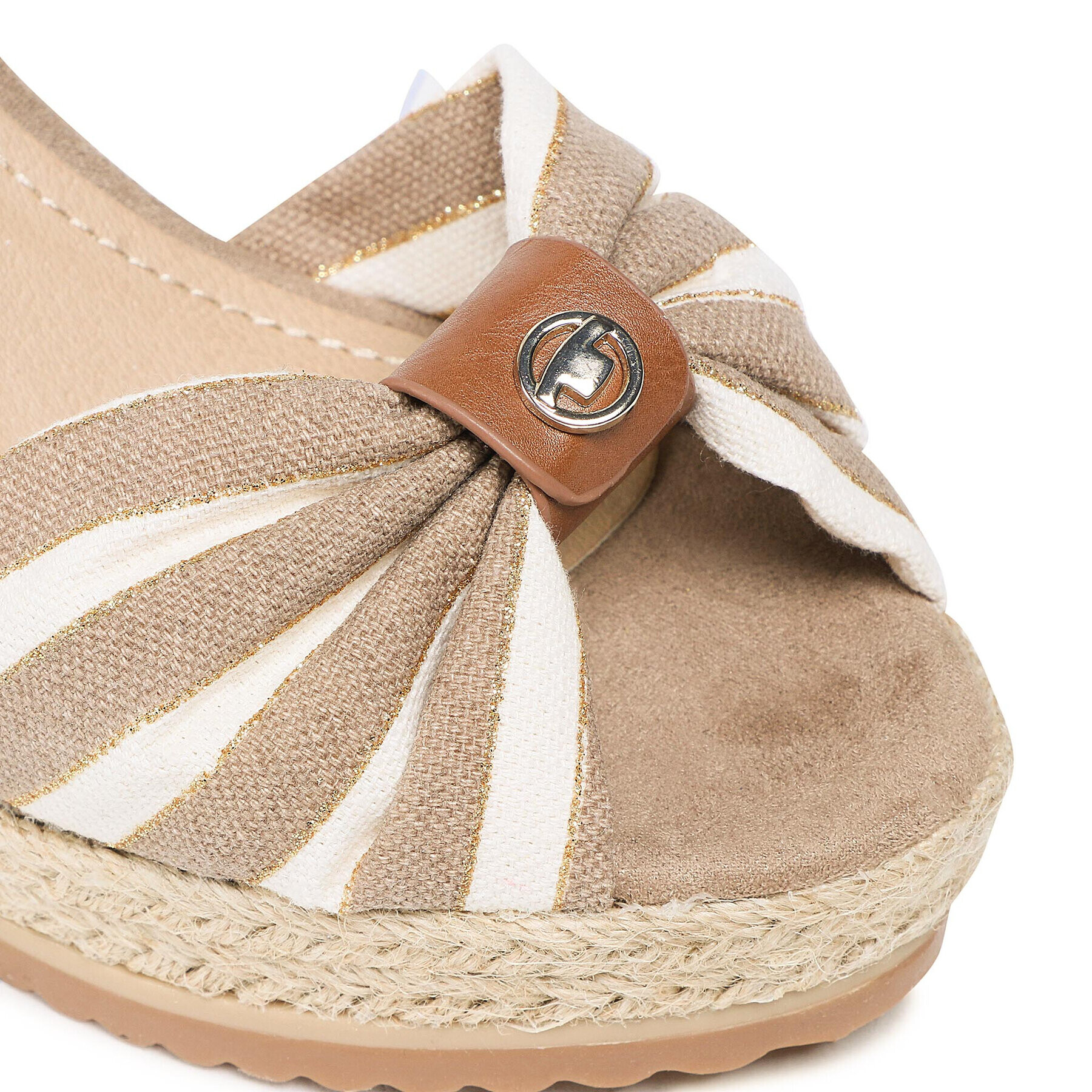 Tom Tailor Espadrilky 3290212 Hnedá - Pepit.sk