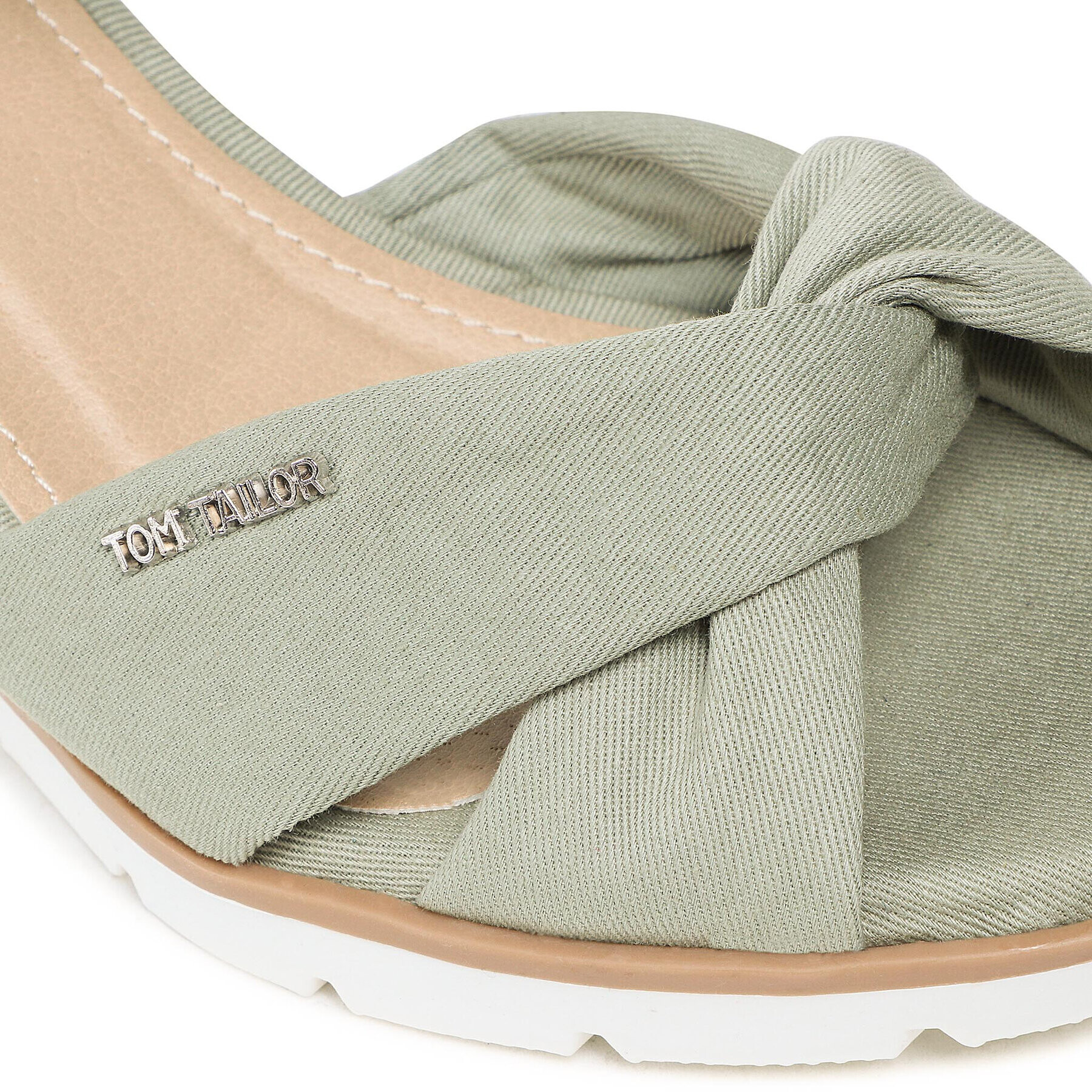 Tom Tailor Espadrilky 3290403 Zelená - Pepit.sk