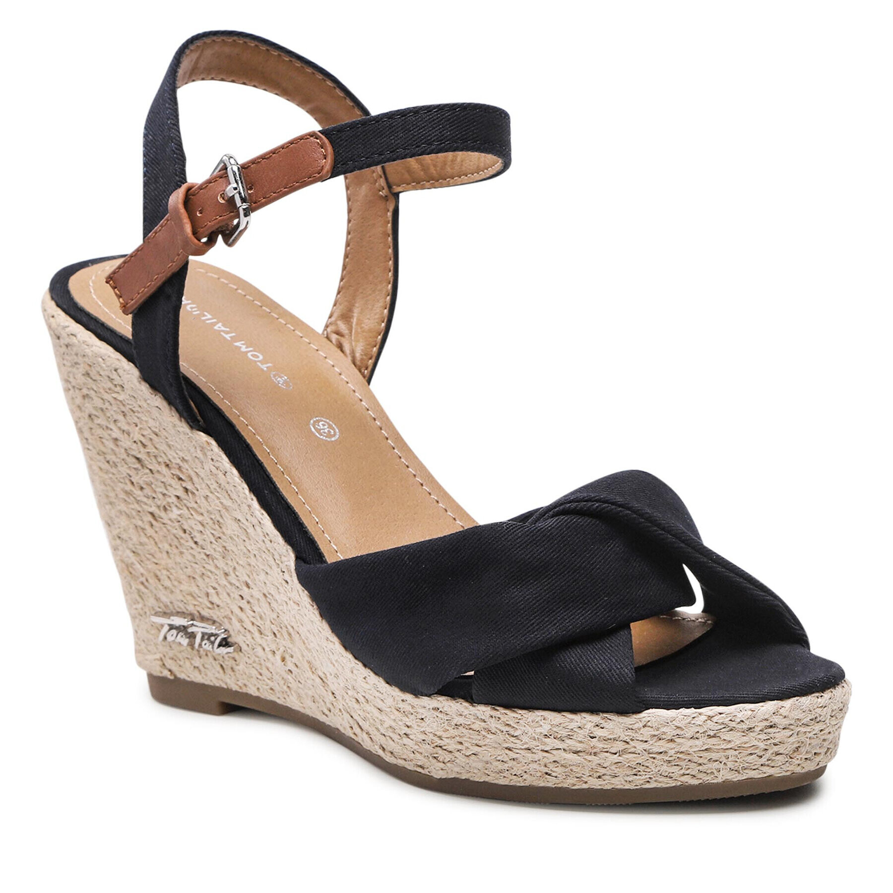 Tom Tailor Espadrilky 3290803 Tmavomodrá - Pepit.sk