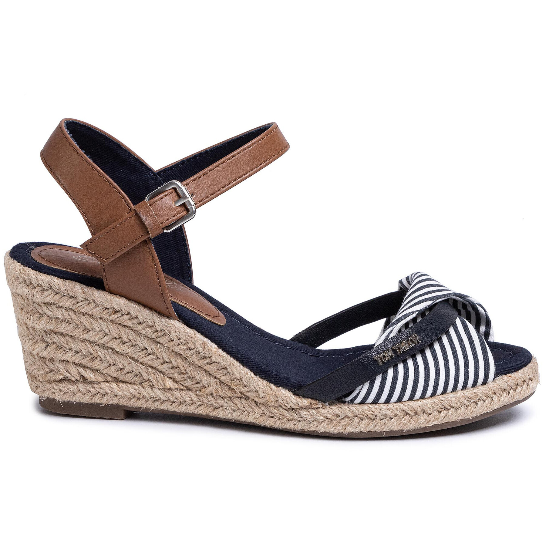 Tom Tailor Espadrilky 8090907 Tmavomodrá - Pepit.sk