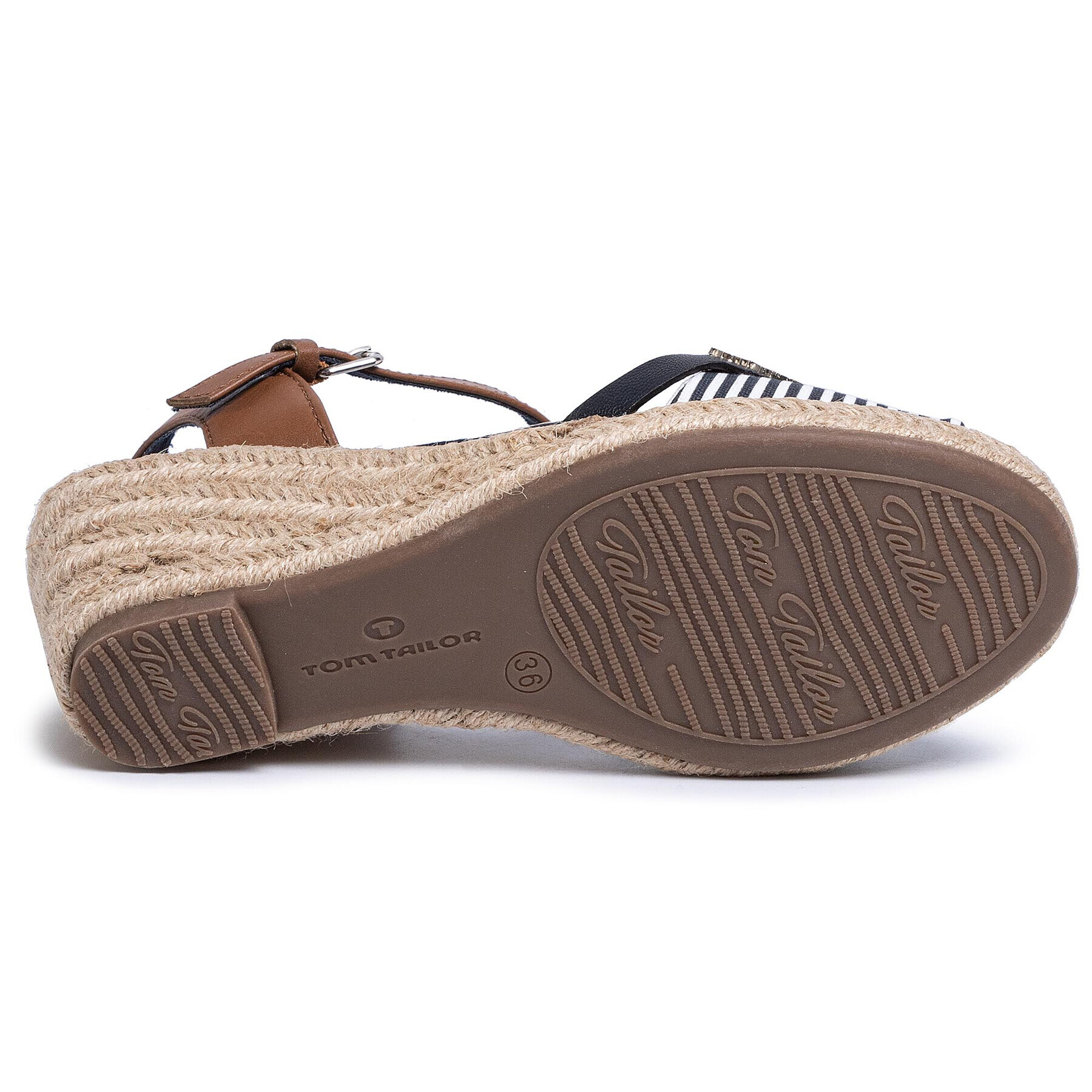 Tom Tailor Espadrilky 8090907 Tmavomodrá - Pepit.sk