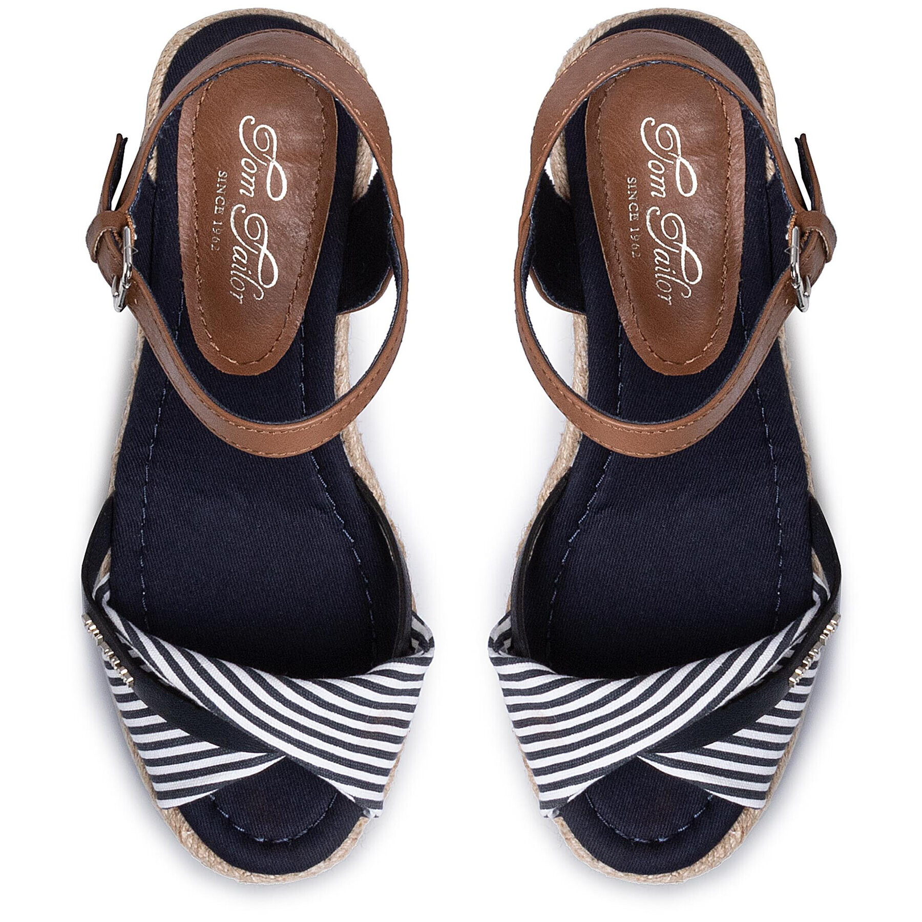 Tom Tailor Espadrilky 8090907 Tmavomodrá - Pepit.sk