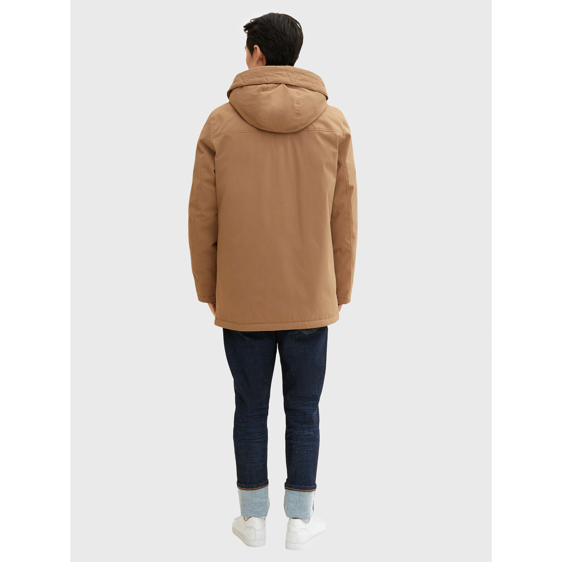 Tom Tailor Parka 1032495 Hnedá Regular Fit - Pepit.sk