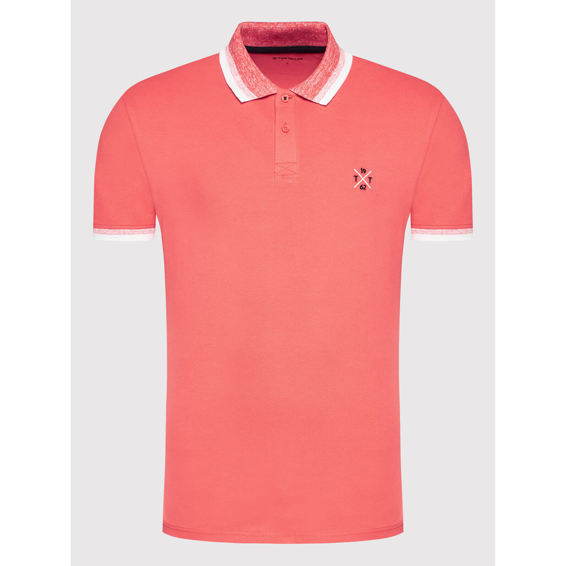 Tom Tailor Polokošeľa 1031604 Oranžová Regular Fit - Pepit.sk