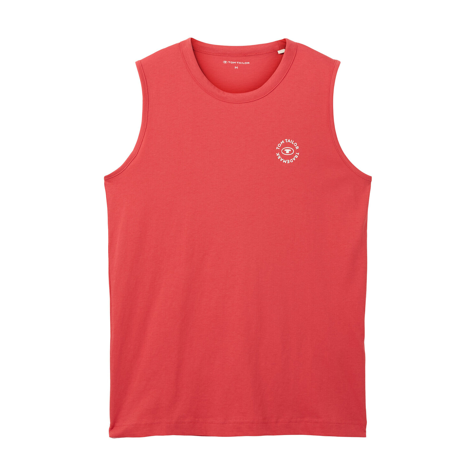 Tom Tailor Tank top 1037261 Červená Regular Fit - Pepit.sk