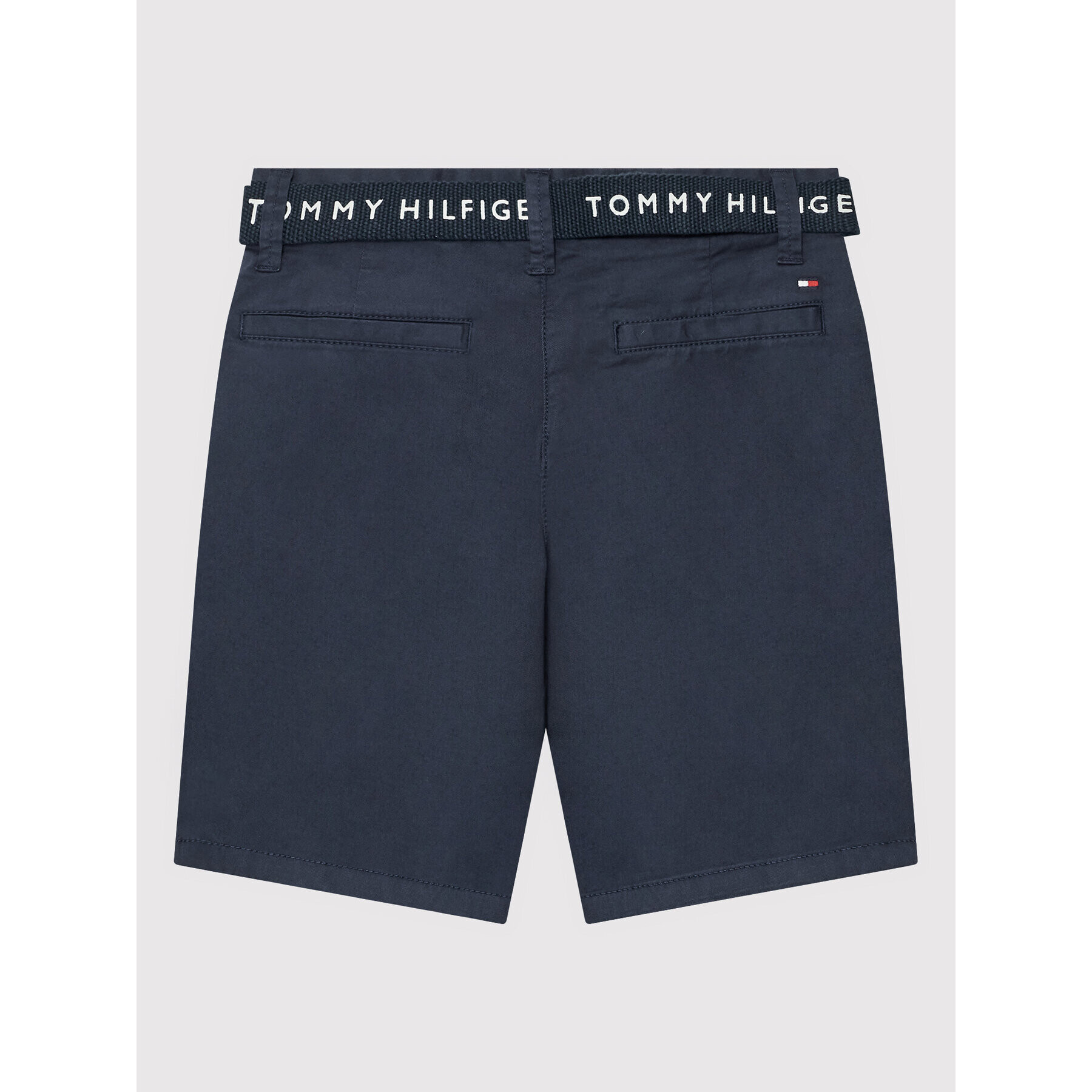 Tommy Hilfiger Bavlnené šortky Essential KB0KB07399 Tmavomodrá Slim Fit - Pepit.sk