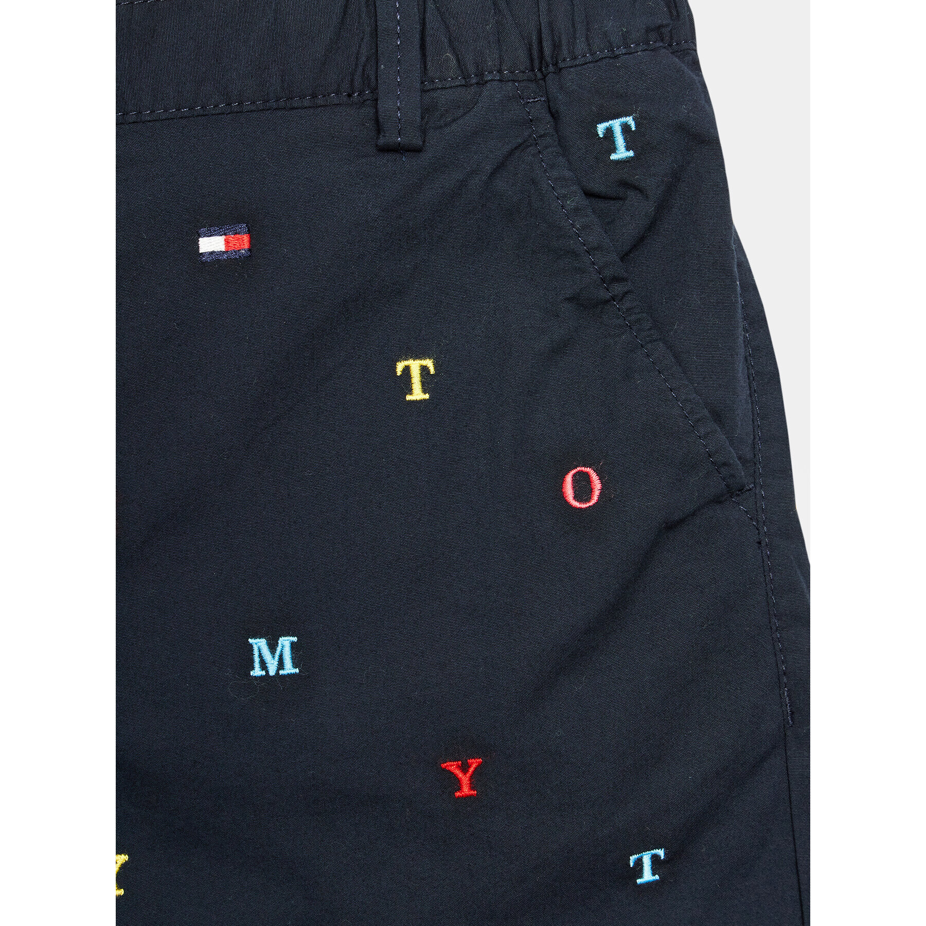 Tommy Hilfiger Bavlnené šortky KB0KB08125 D Tmavomodrá Regular Fit - Pepit.sk