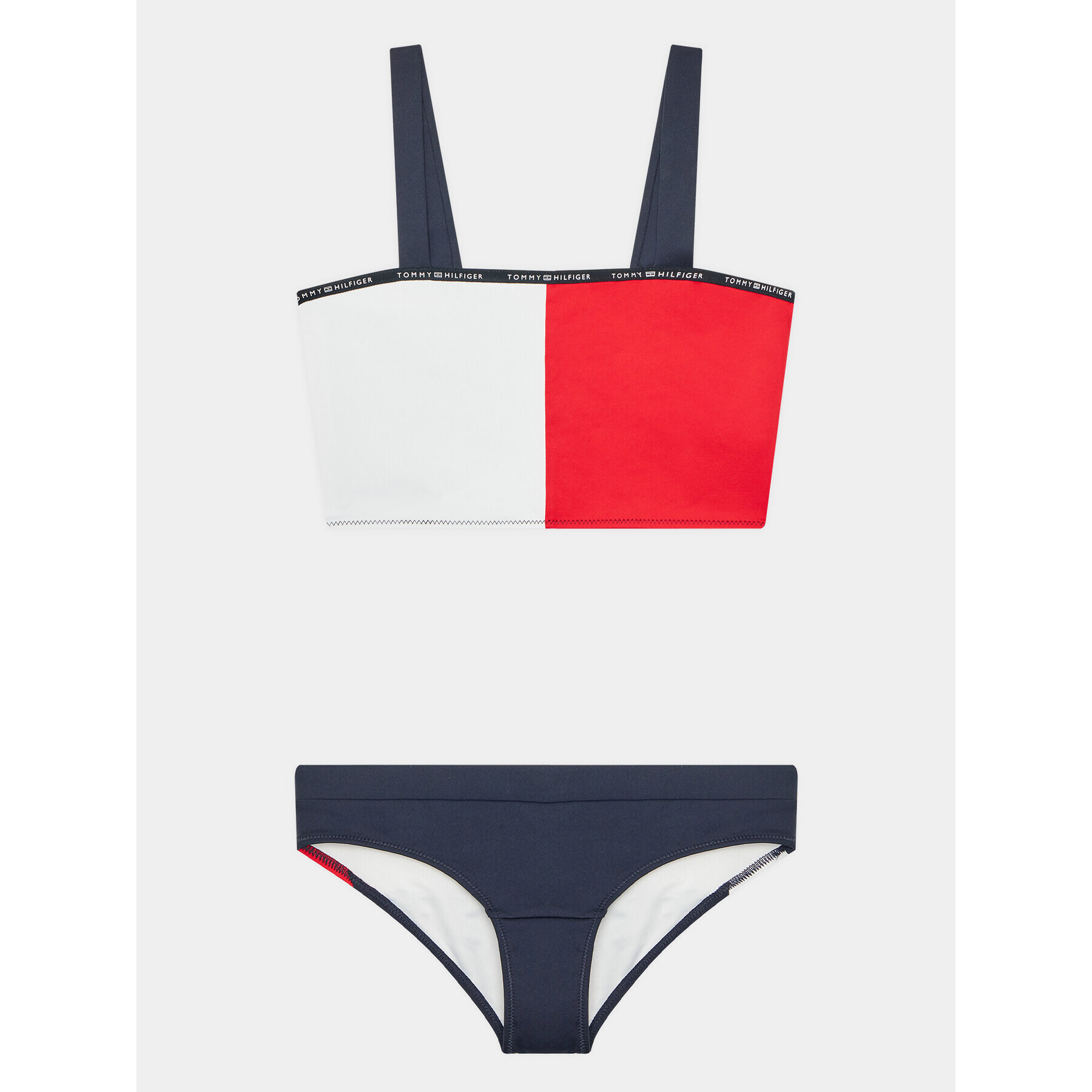 Tommy Hilfiger Bikiny Bralette Set UG0UG00563 Tmavomodrá - Pepit.sk