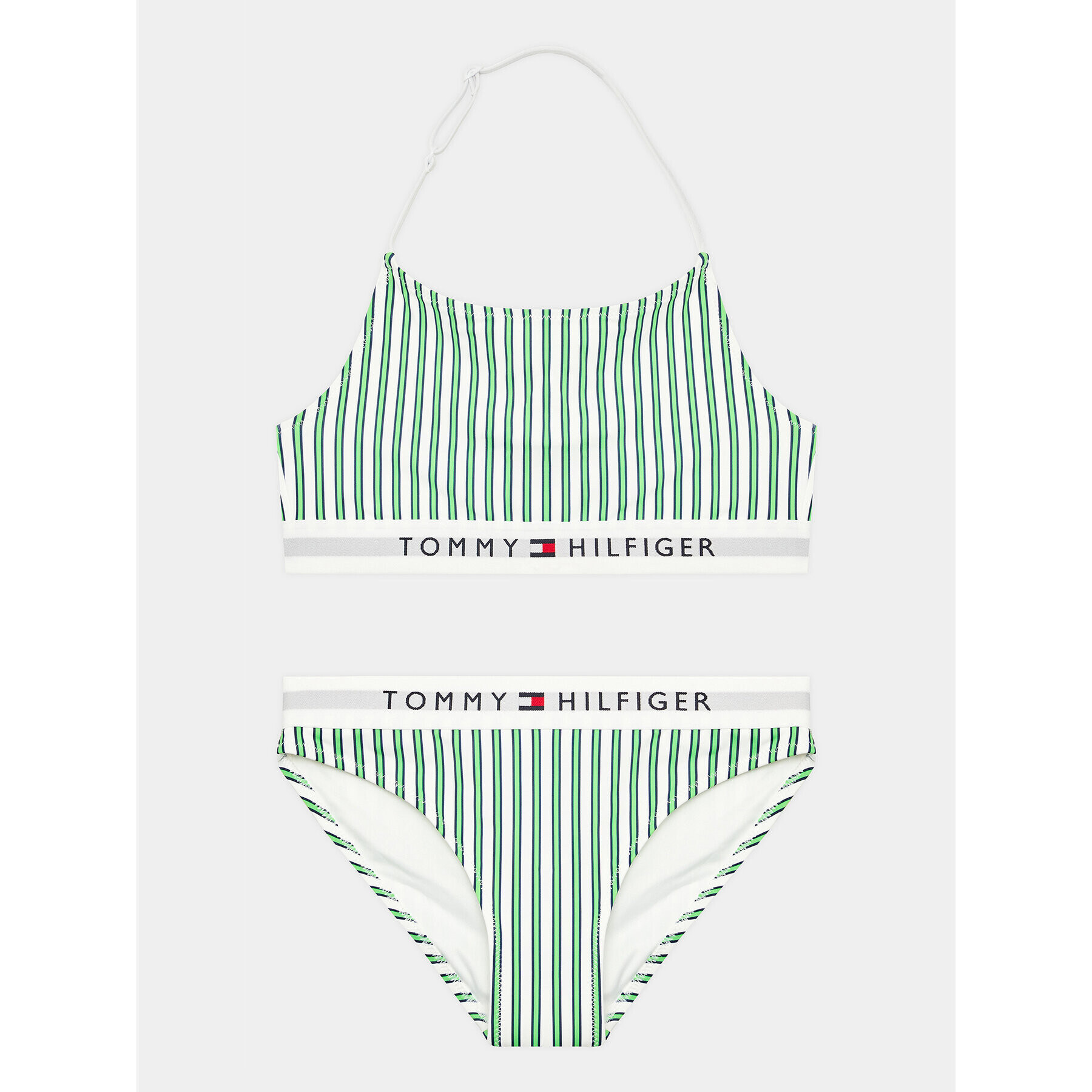 Tommy Hilfiger Bikiny Bralette UG0UG00634 Biela - Pepit.sk