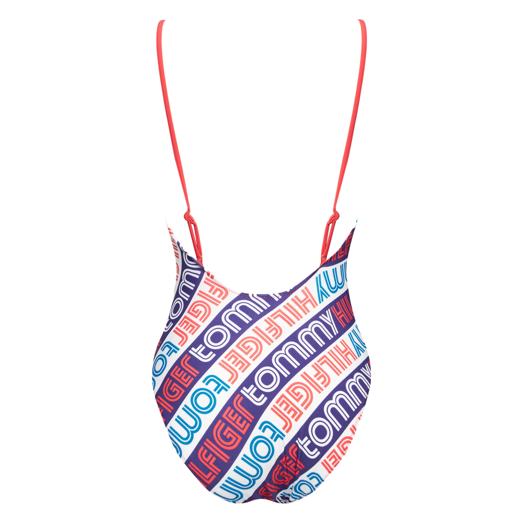 Tommy Hilfiger Bikiny One Piece High Leg UW0UW02144 Farebná - Pepit.sk