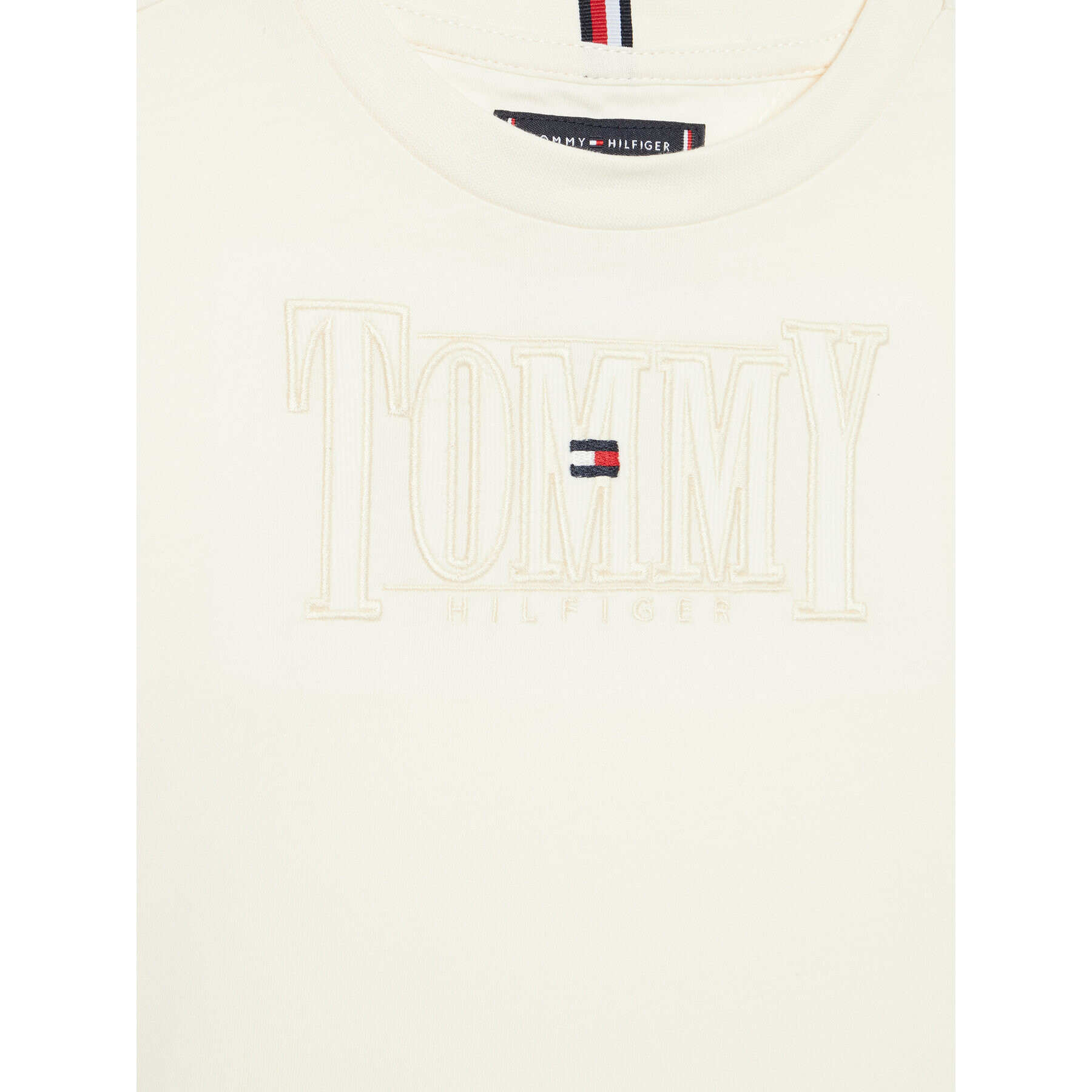 Tommy Hilfiger Blúzka Cord Applique KB0KB07791 D Béžová Regular Fit - Pepit.sk