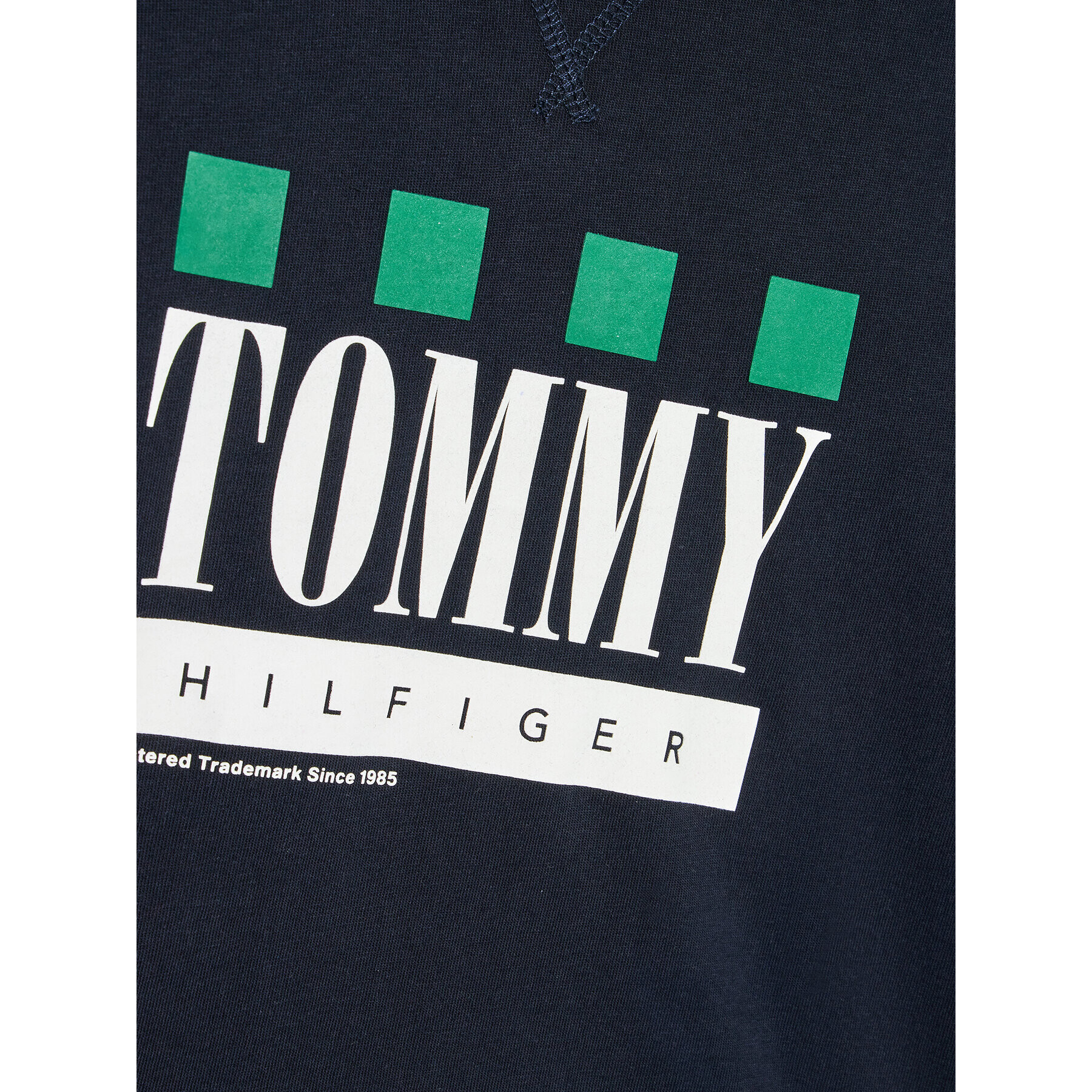 Tommy Hilfiger Blúzka Double Layer KB0KB07793 D Tmavomodrá Regular Fit - Pepit.sk