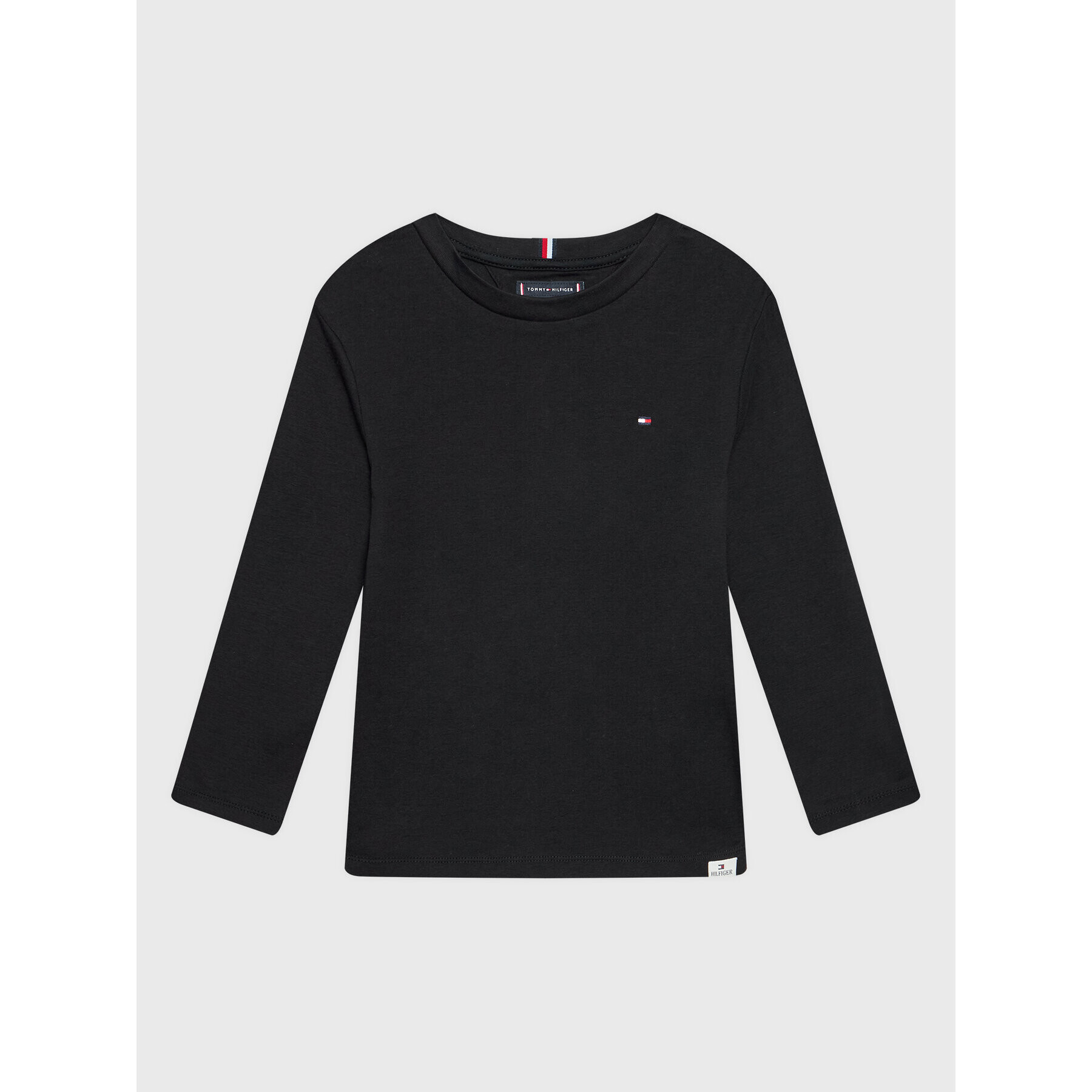 Tommy Hilfiger Blúzka Essential KB0KB07803 M Čierna Regular Fit - Pepit.sk