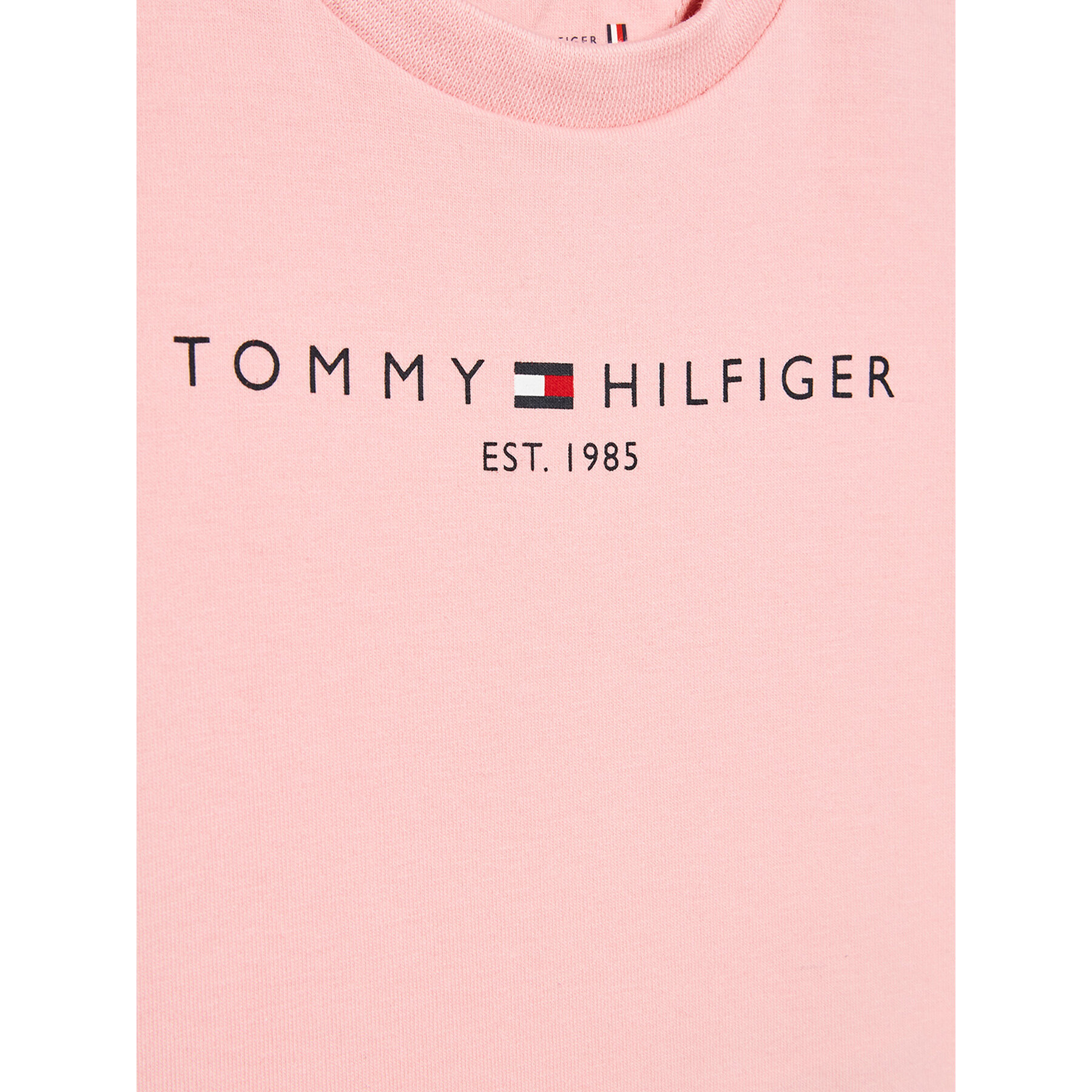 Tommy Hilfiger Blúzka Essential KN0KN01249 Ružová Regular Fit - Pepit.sk