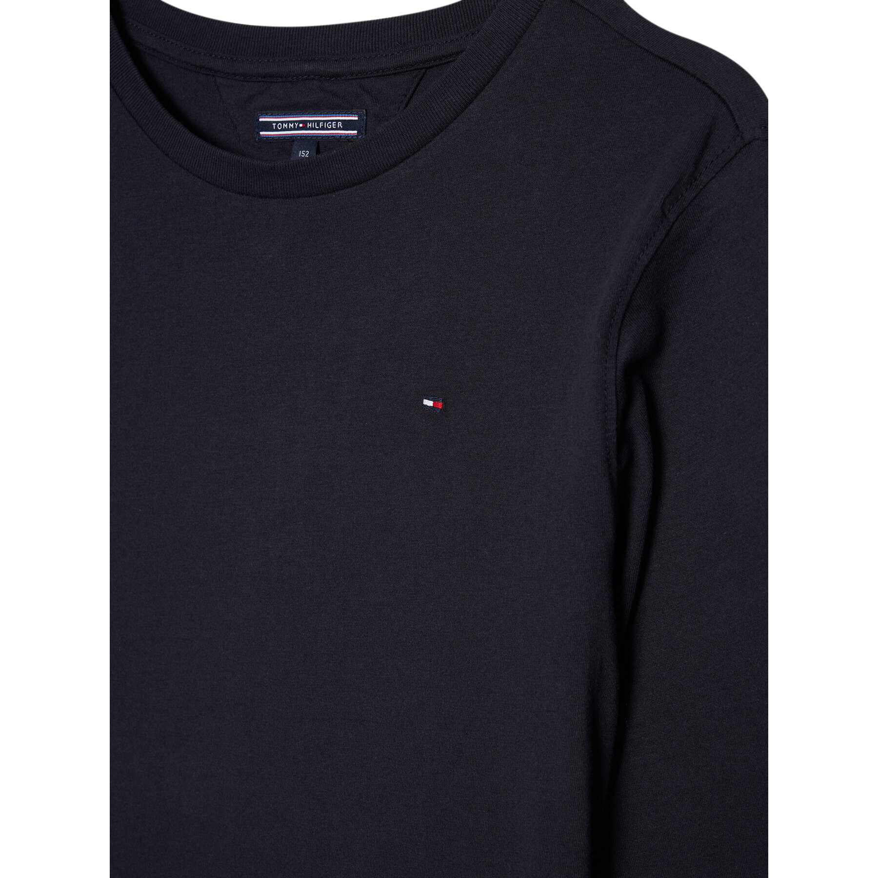 Tommy Hilfiger Blúzka KB0KB04141 D Tmavomodrá Long Sleeve - Pepit.sk