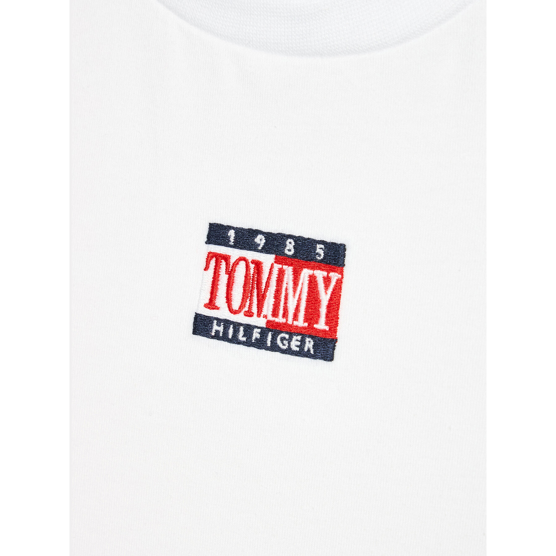 Tommy Hilfiger Blúzka KB0KB07019 D Biela Regular Fit - Pepit.sk