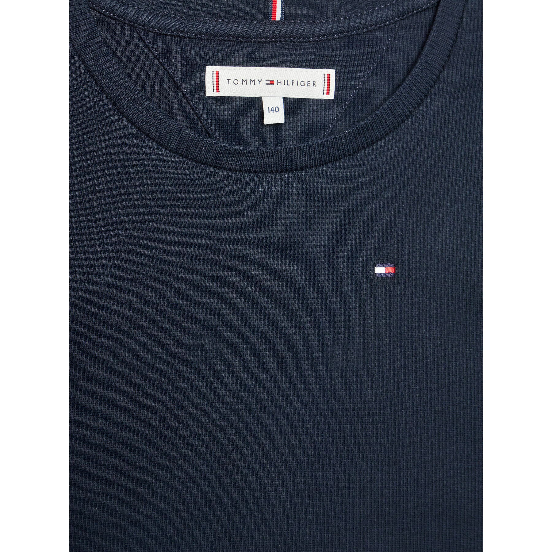 Tommy Hilfiger Blúzka KG0KG07280 D Tmavomodrá Regular Fit - Pepit.sk