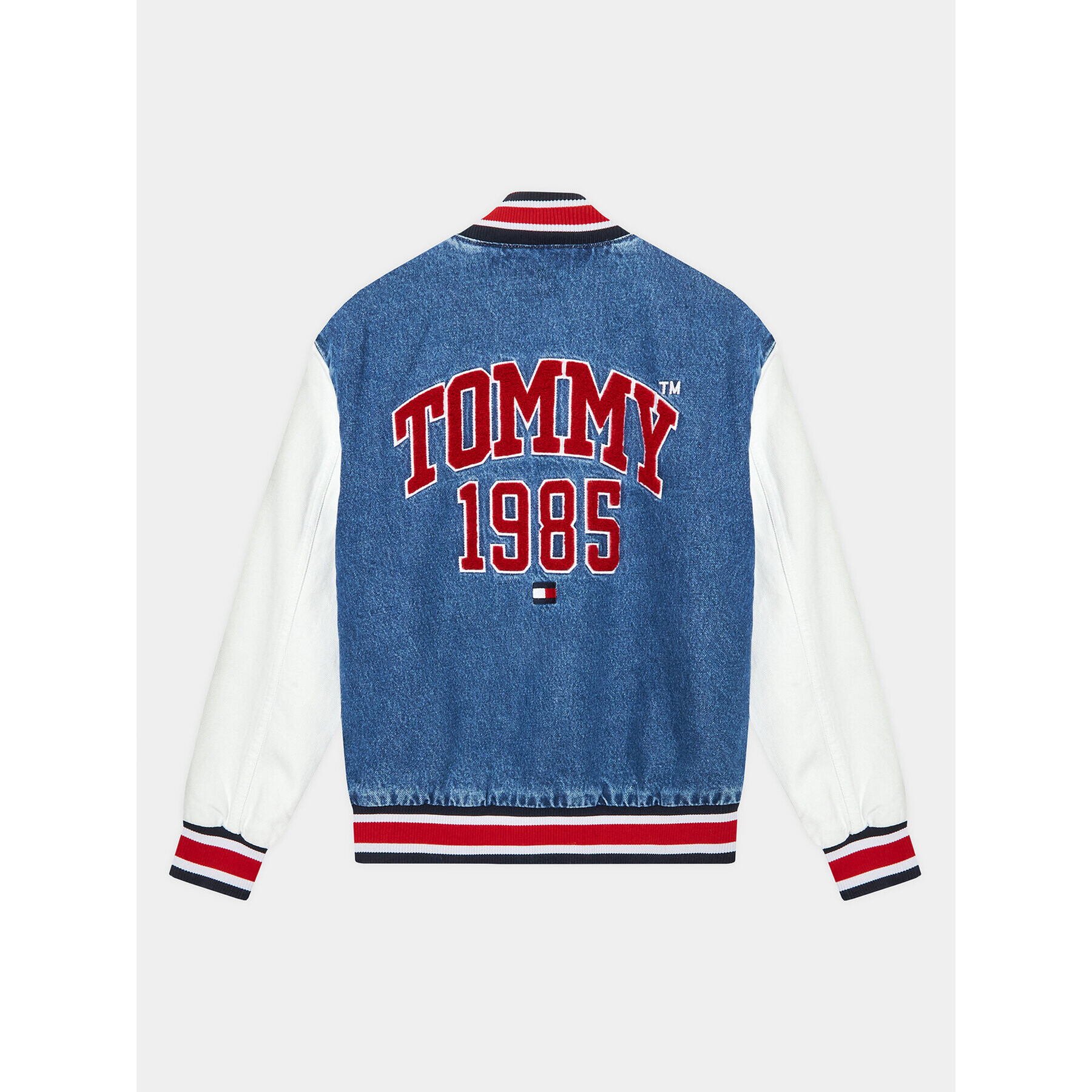 Tommy Hilfiger Bundy bomber Varsity KB0KB08137 D Modrá Regular Fit - Pepit.sk