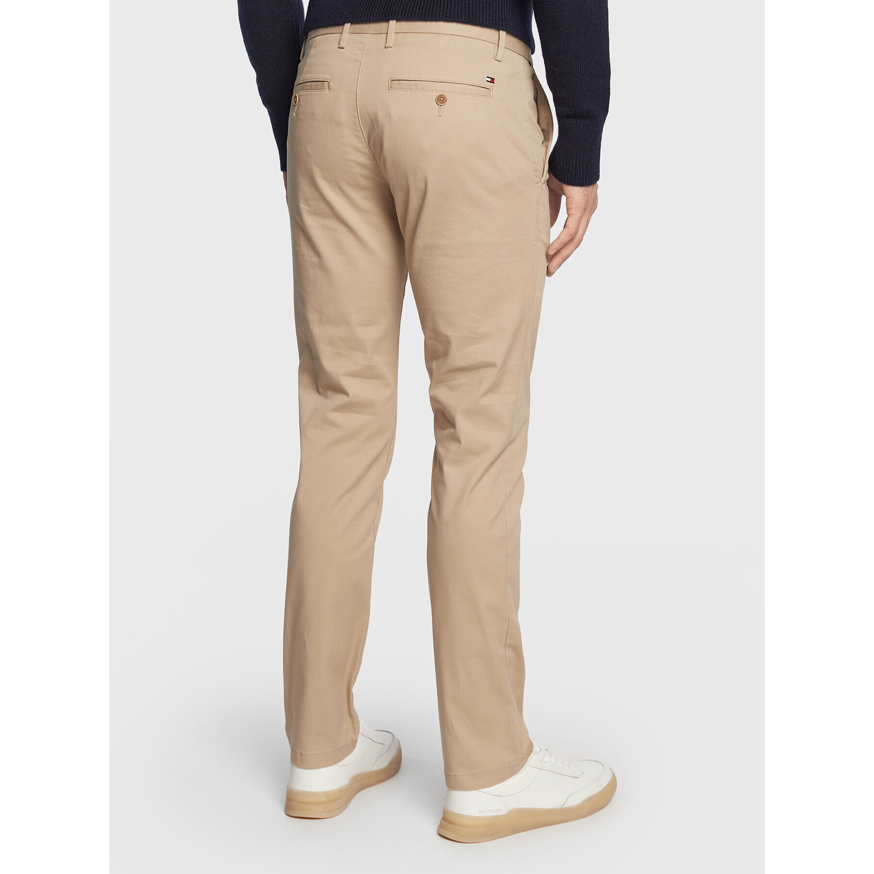 Tommy Hilfiger Chino nohavice Core Bleecker MW0MW28883 Béžová Slim Fit - Pepit.sk