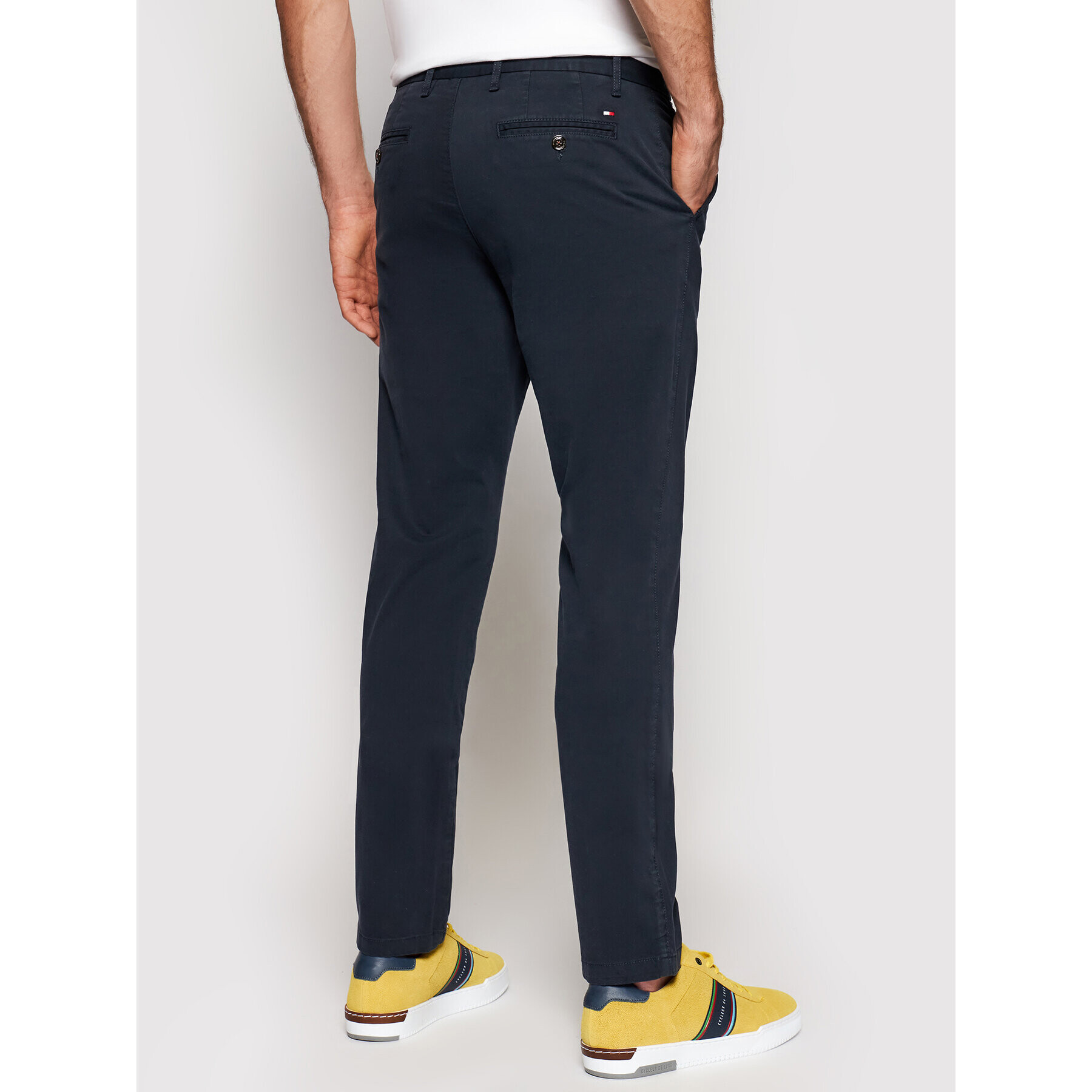 Tommy Hilfiger Chino nohavice Core MW0MW08644 Tmavomodrá Regular Fit - Pepit.sk