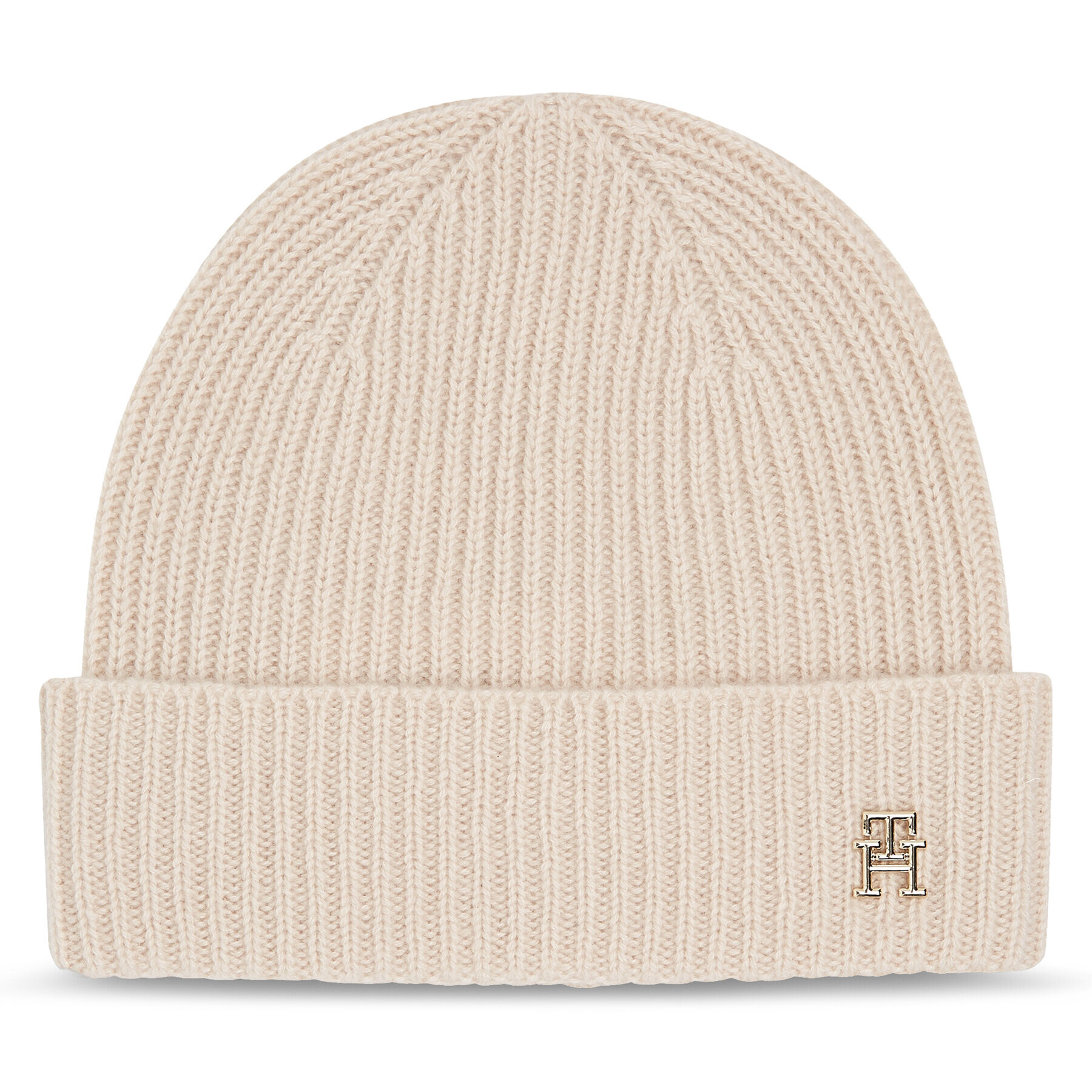 Tommy Hilfiger Čiapka Cashmere Chic Beanie AW0AW15321 Béžová - Pepit.sk