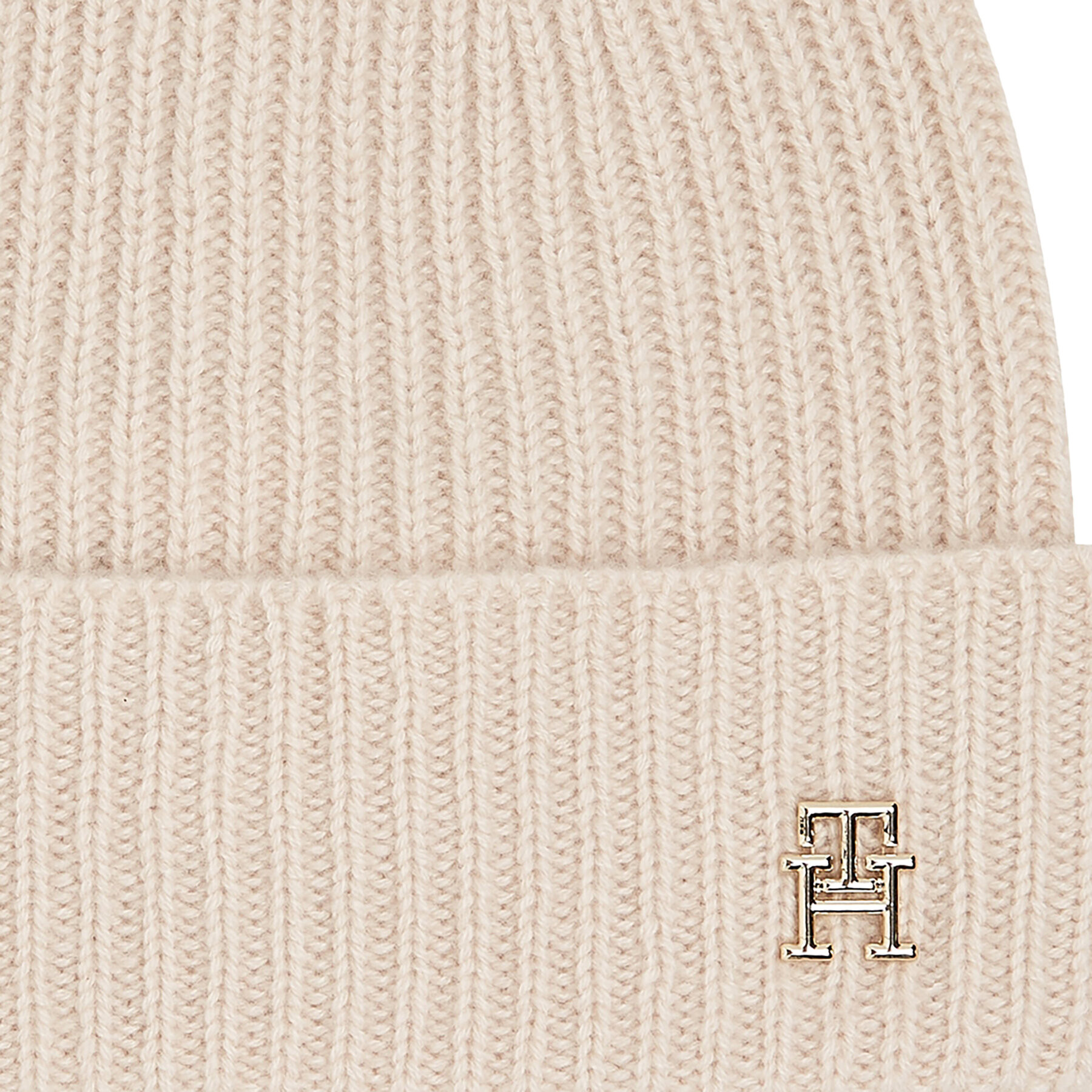 Tommy Hilfiger Čiapka Cashmere Chic Beanie AW0AW15321 Béžová - Pepit.sk