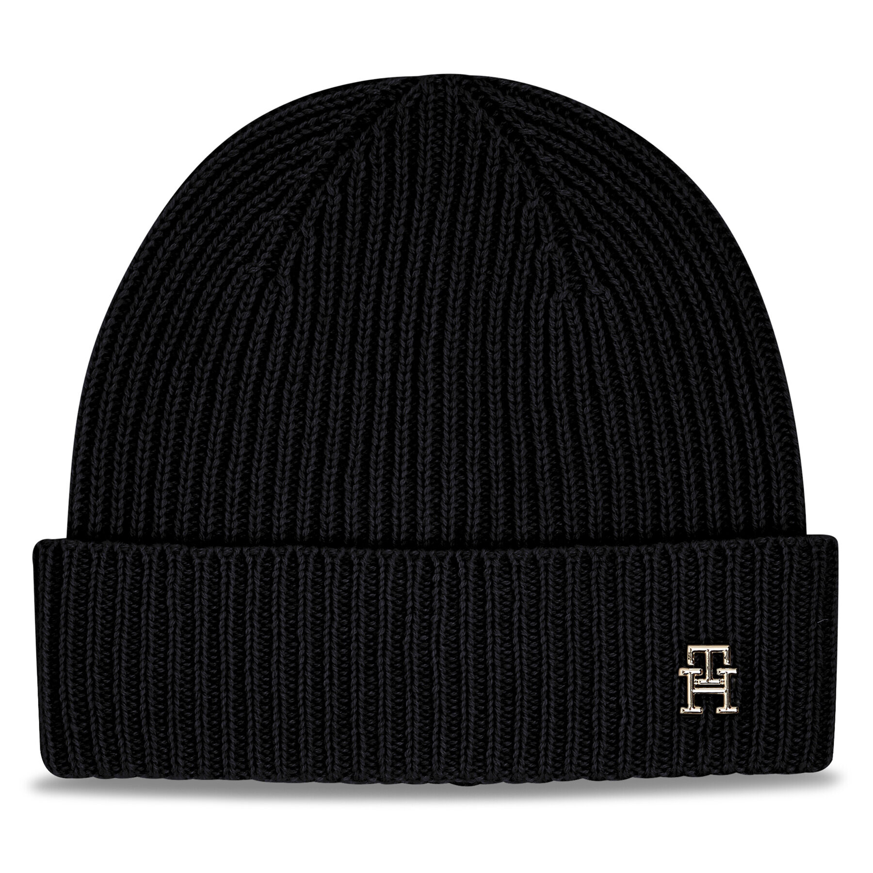 Tommy Hilfiger Čiapka Cashmere Chic Beanie AW0AW15321 Čierna - Pepit.sk