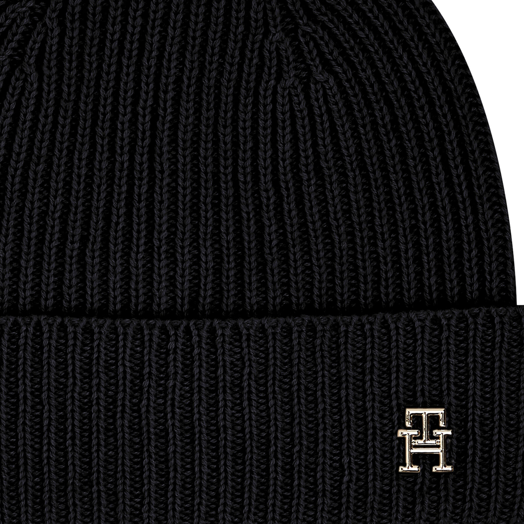 Tommy Hilfiger Čiapka Cashmere Chic Beanie AW0AW15321 Čierna - Pepit.sk