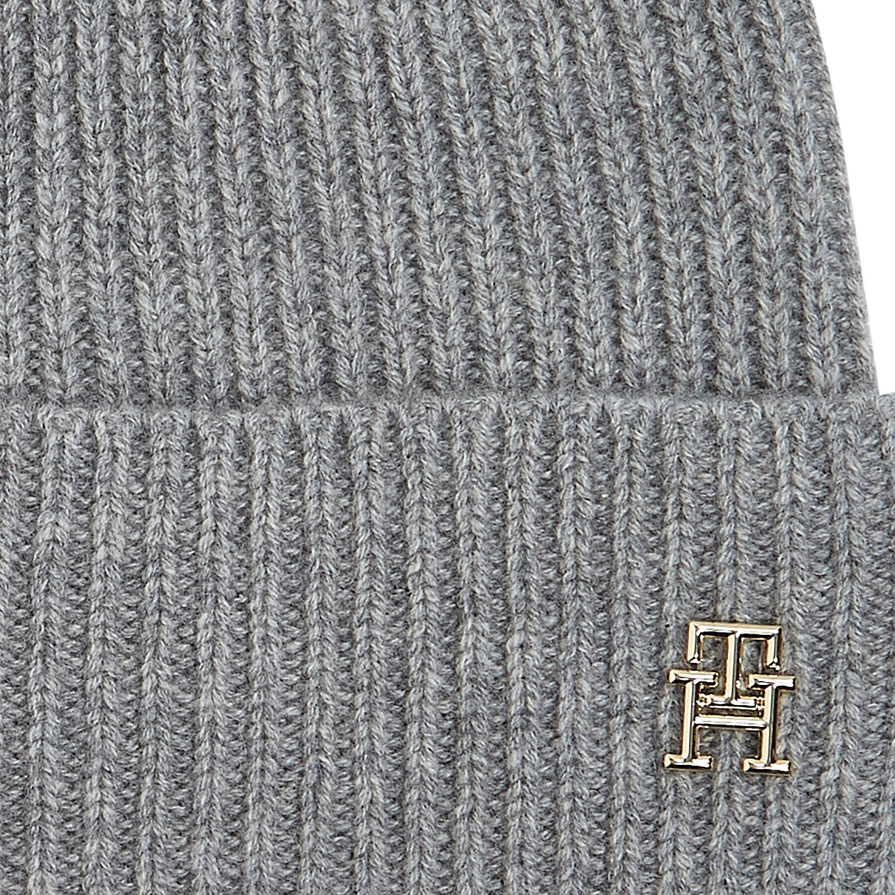 Tommy Hilfiger Čiapka Cashmere Chic Beanie AW0AW15321 Sivá - Pepit.sk