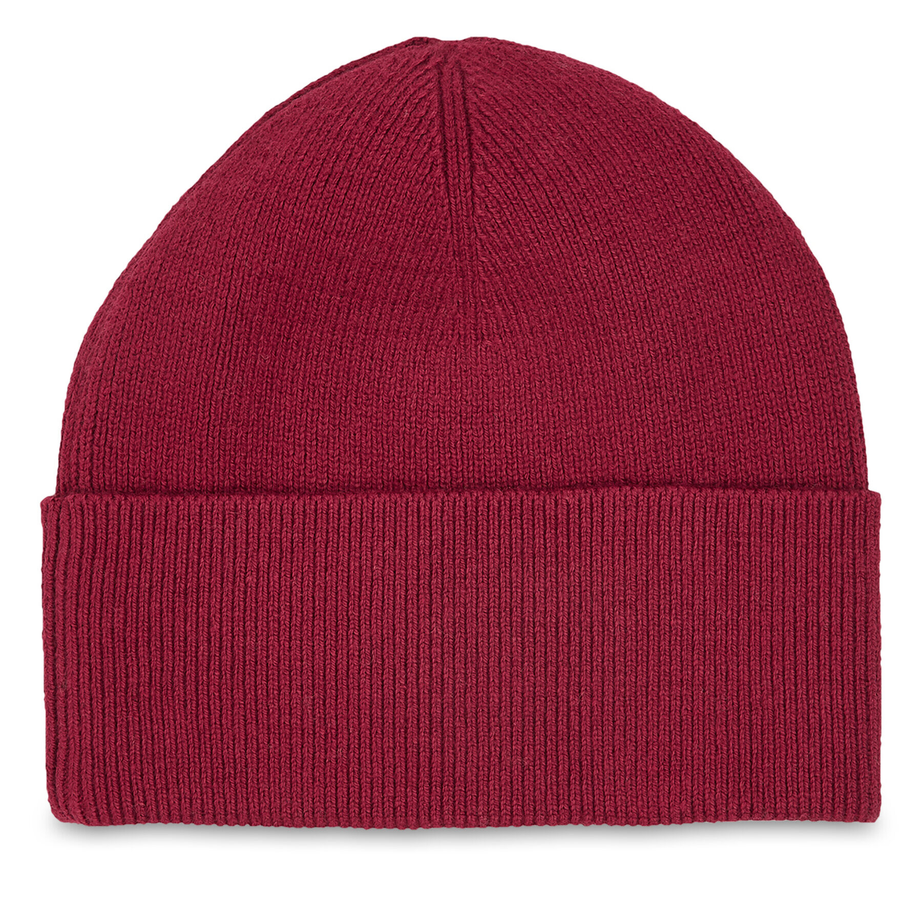 Tommy Hilfiger Čiapka Essential Flag Beanie AW0AW15309 Červená - Pepit.sk