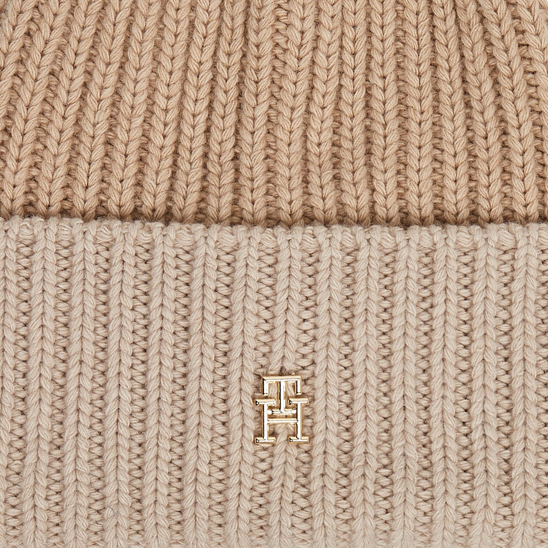 Tommy Hilfiger Čiapka Limitless Chic Beanie AW0AW15299 Béžová - Pepit.sk