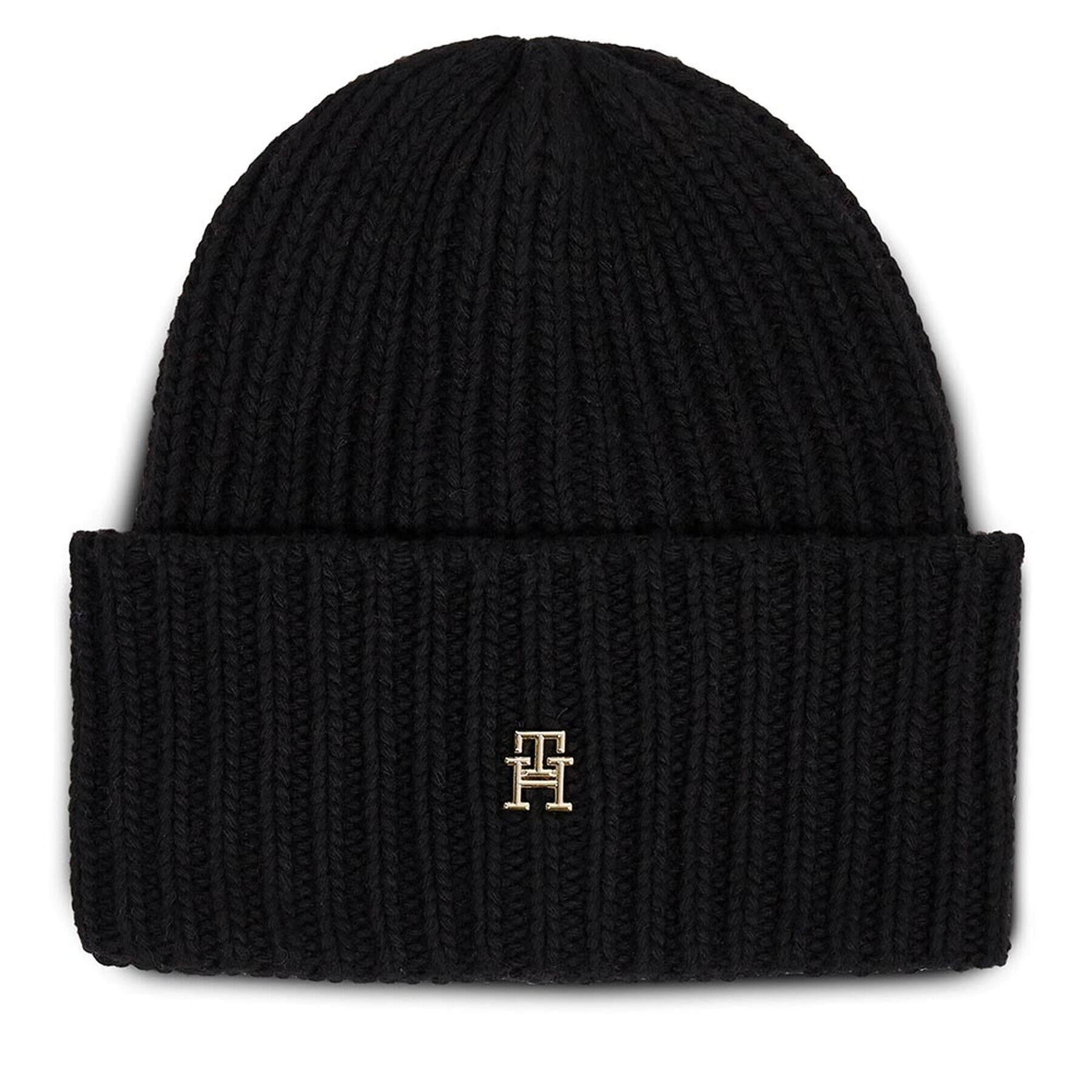 Tommy Hilfiger Čiapka Limitless Chic Beanie AW0AW15299 Čierna - Pepit.sk