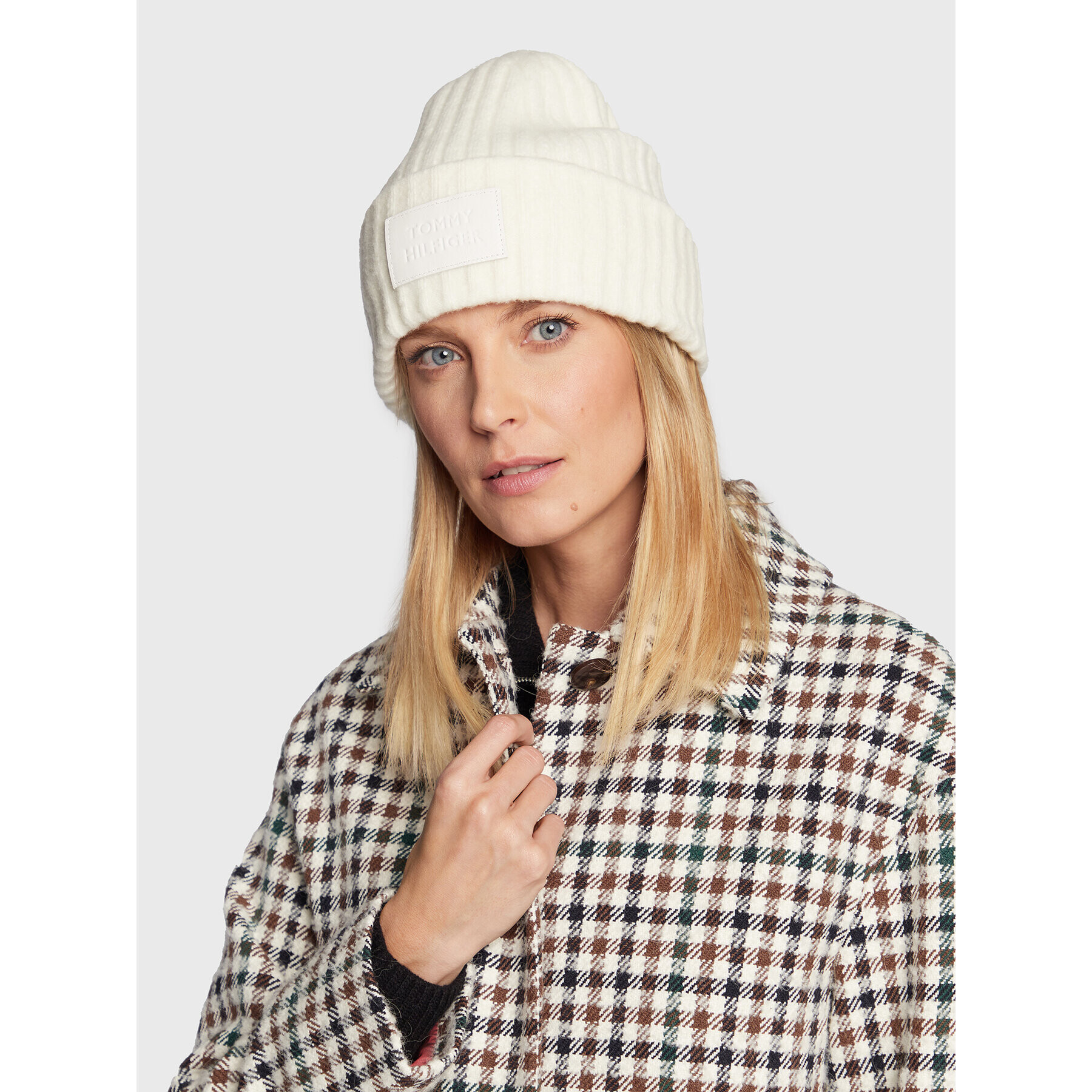 Tommy Hilfiger Čiapka Modern Beanie AW0AW13767 Béžová - Pepit.sk