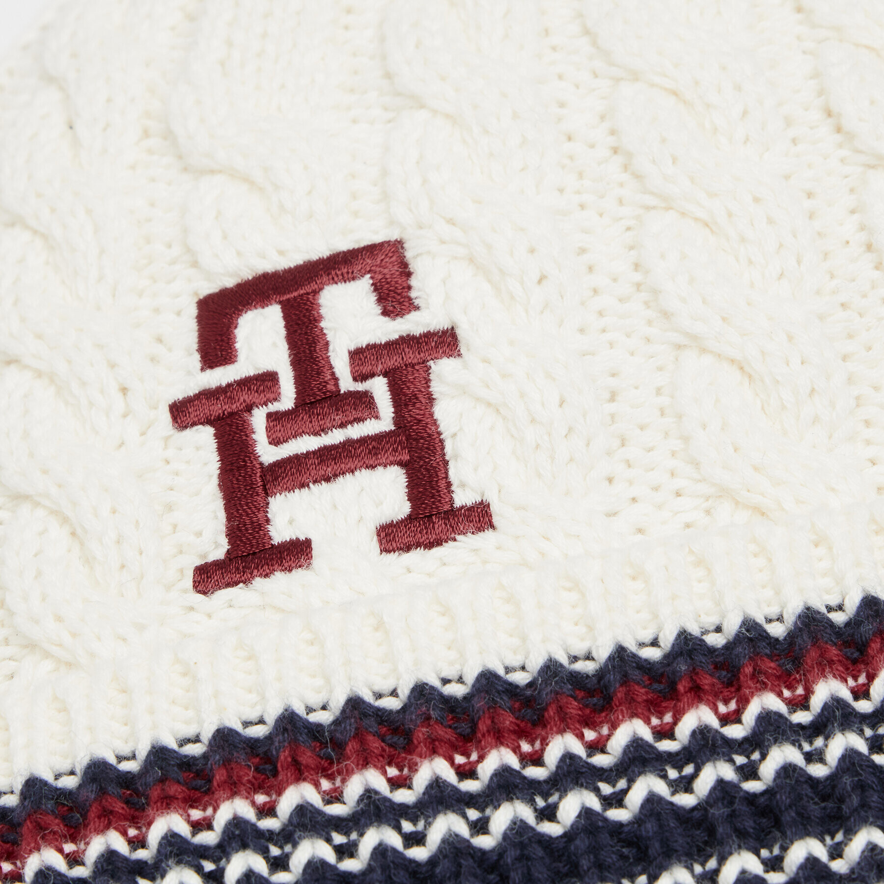 Tommy Hilfiger Čiapka Monogram AU0AU01524 Béžová - Pepit.sk