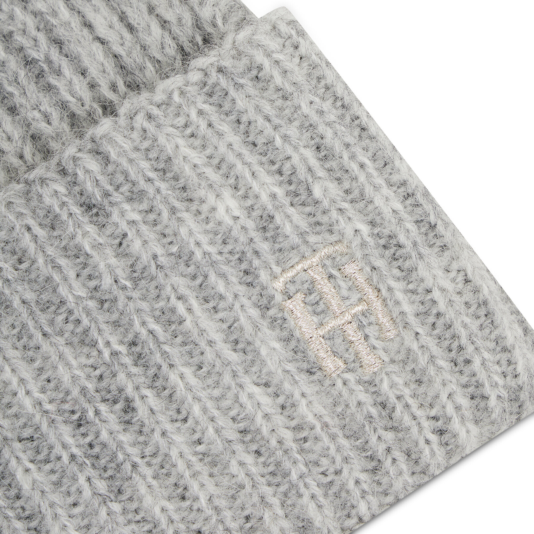 Tommy Hilfiger Čiapka Th Effortless Beanie AW0AW10654 Sivá - Pepit.sk