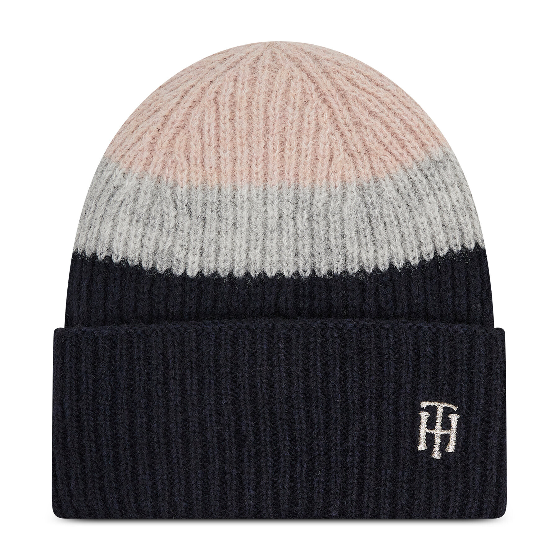 Tommy Hilfiger Čiapka Th Effortless Beanie Cb AW0AW10657 Tmavomodrá - Pepit.sk