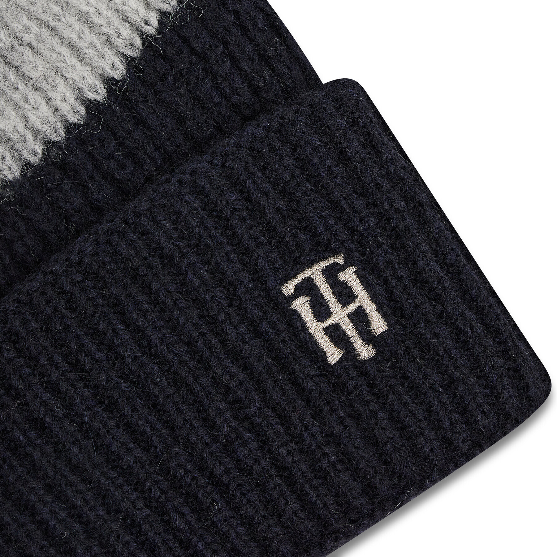 Tommy Hilfiger Čiapka Th Effortless Beanie Cb AW0AW10657 Tmavomodrá - Pepit.sk