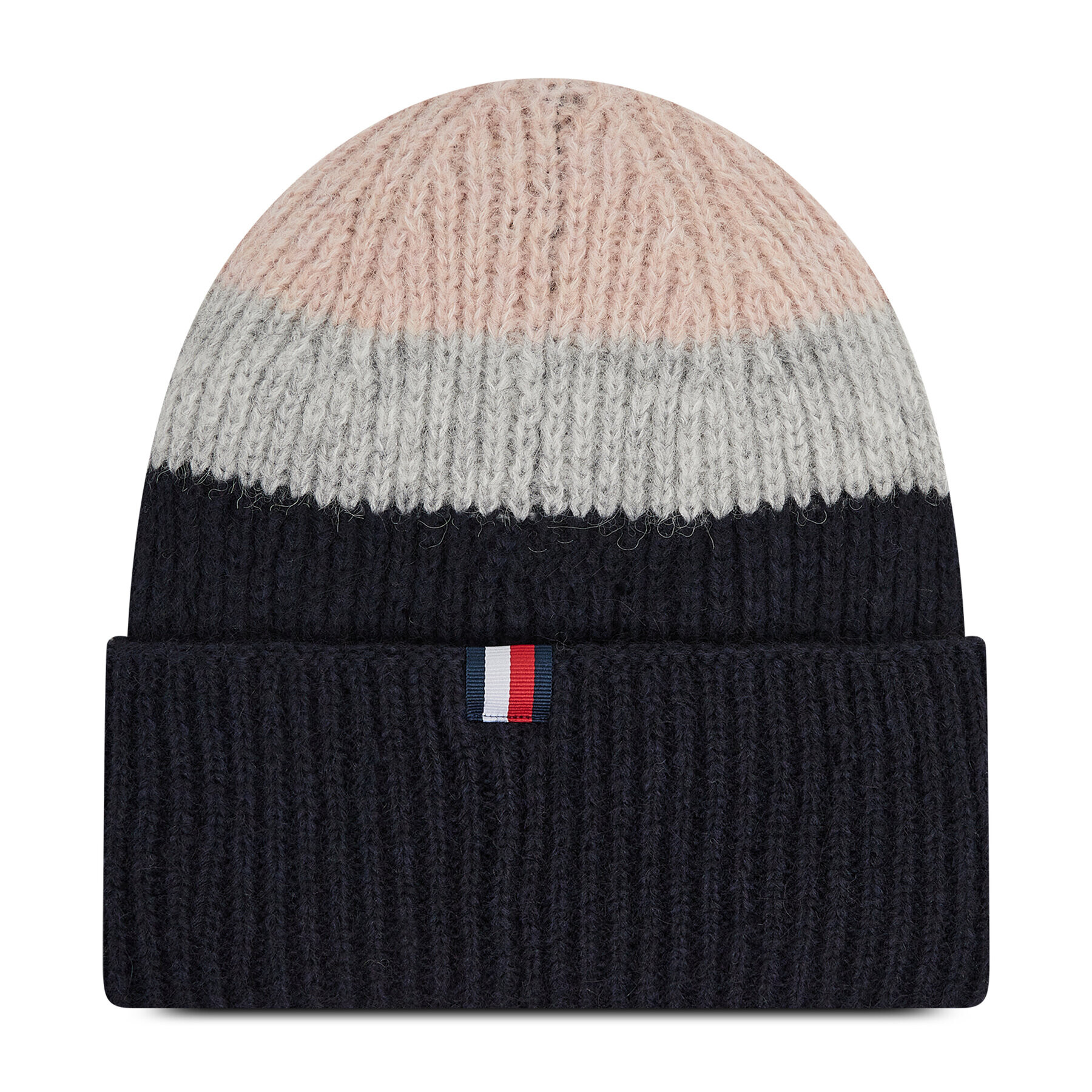 Tommy Hilfiger Čiapka Th Effortless Beanie Cb AW0AW10657 Tmavomodrá - Pepit.sk