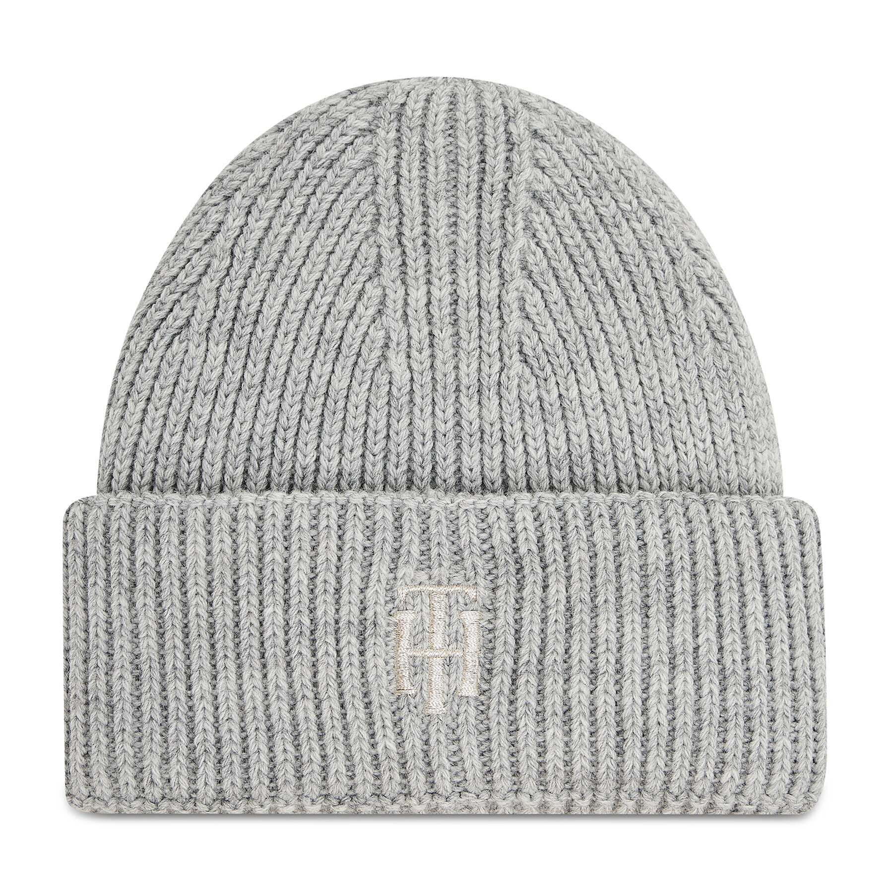 Tommy Hilfiger Čiapka Th Elevated Beanie AW0AW10616 Sivá - Pepit.sk