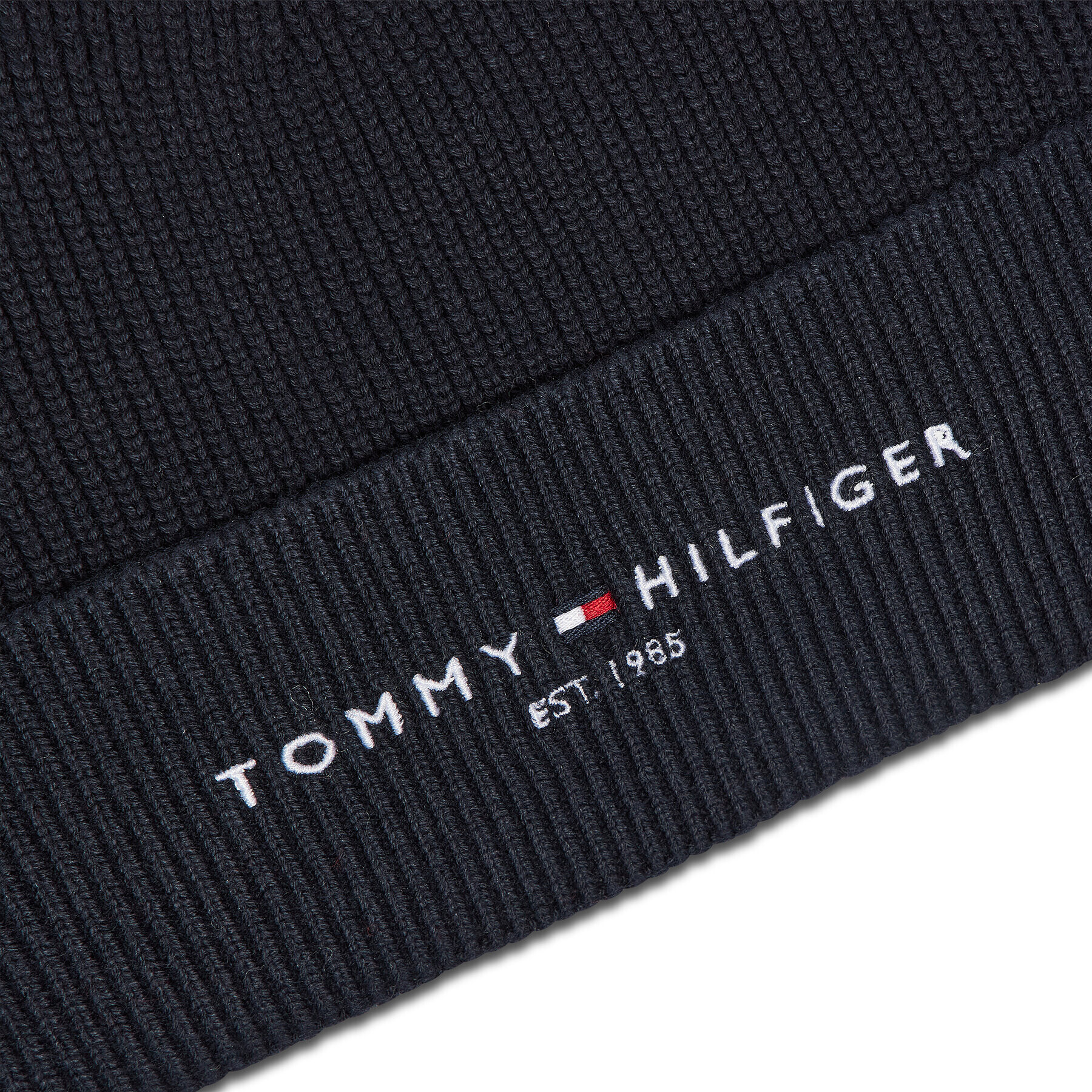 Tommy Hilfiger Čiapka Th Established AM0AM08274 Tmavomodrá - Pepit.sk