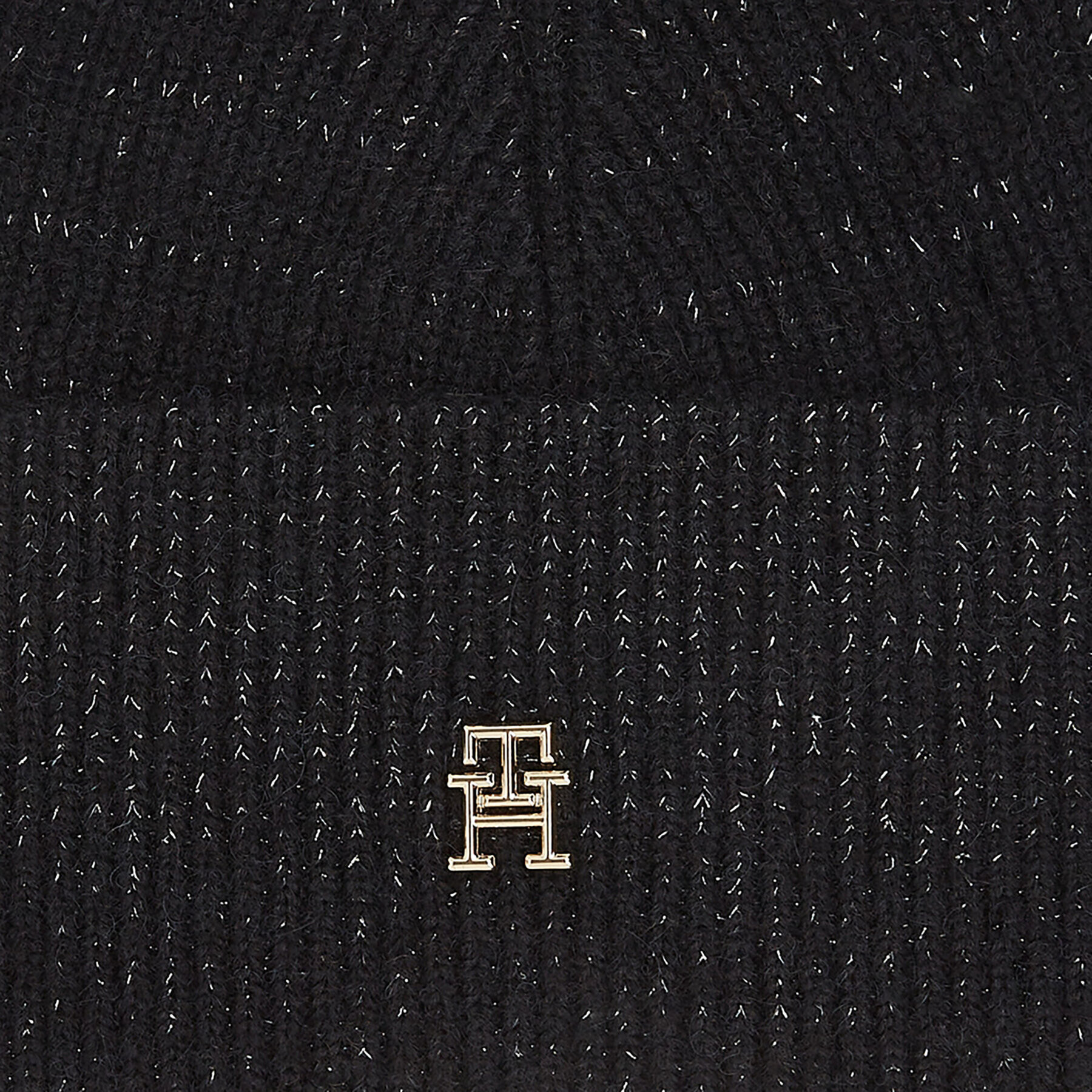 Tommy Hilfiger Čiapka Th Evening Beanie AW0AW15319 Čierna - Pepit.sk