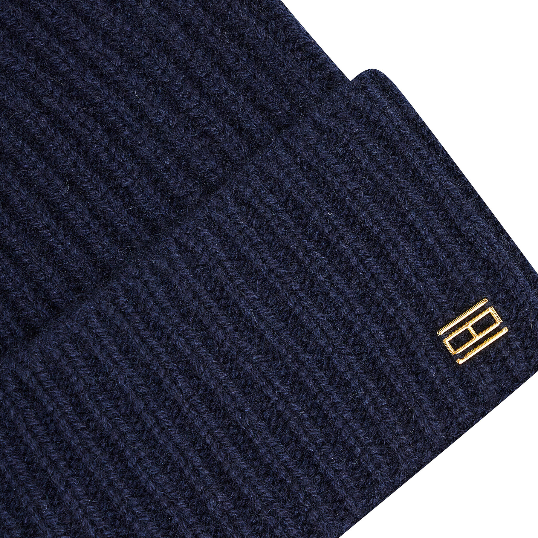 Tommy Hilfiger Čiapka Th Lux Casmere Beanie AW0AW10613 Tmavomodrá - Pepit.sk