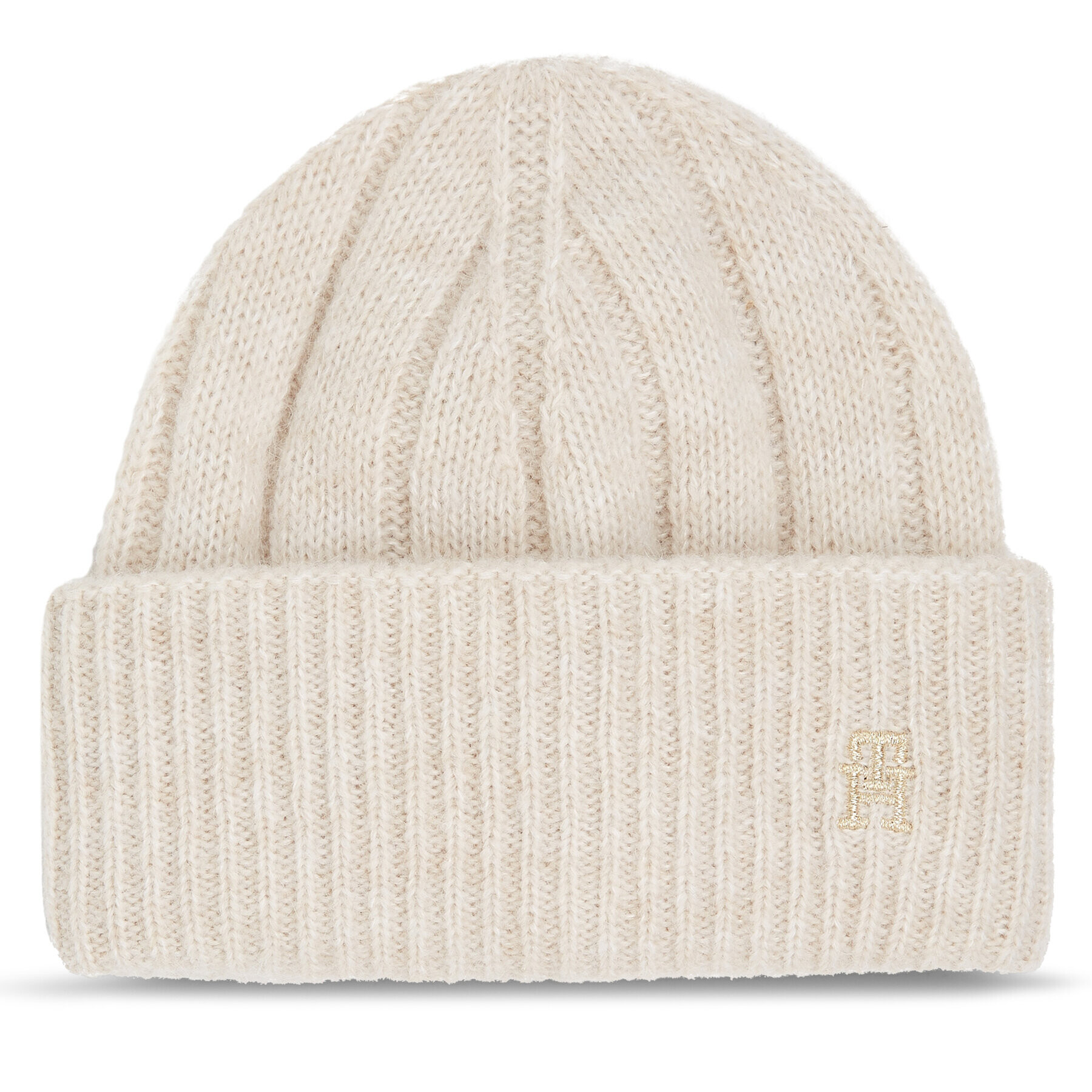 Tommy Hilfiger Čiapka Th Timeless Beanie AW0AW15307 Béžová - Pepit.sk