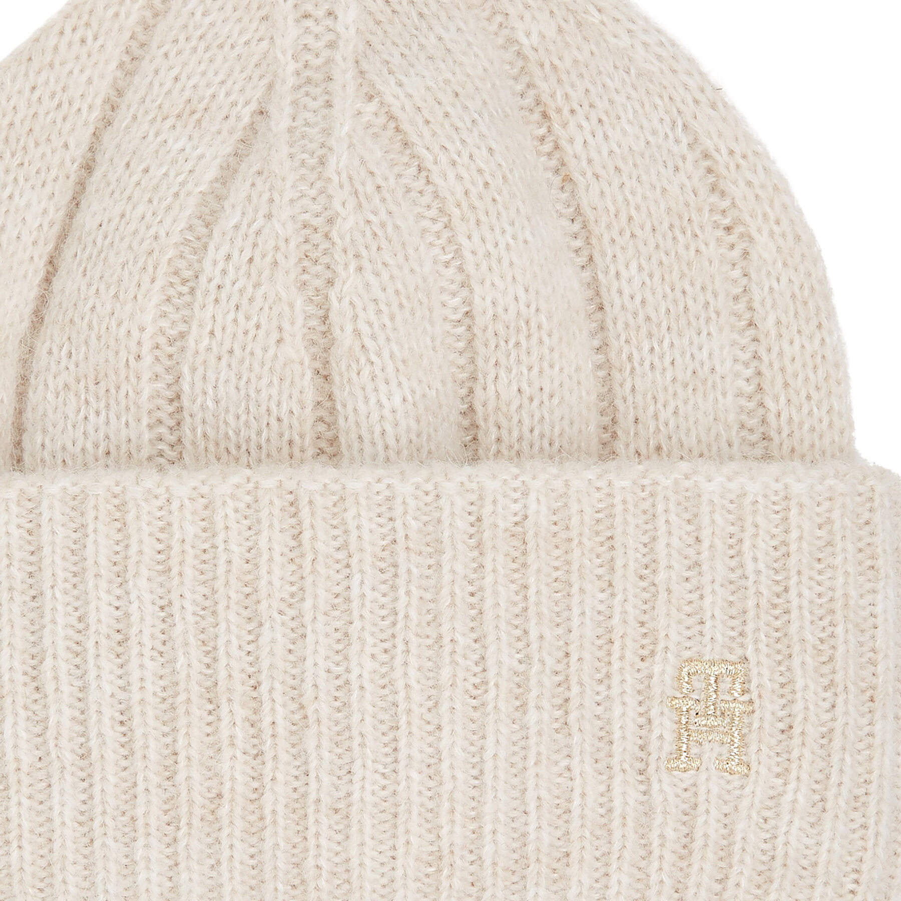 Tommy Hilfiger Čiapka Th Timeless Beanie AW0AW15307 Béžová - Pepit.sk