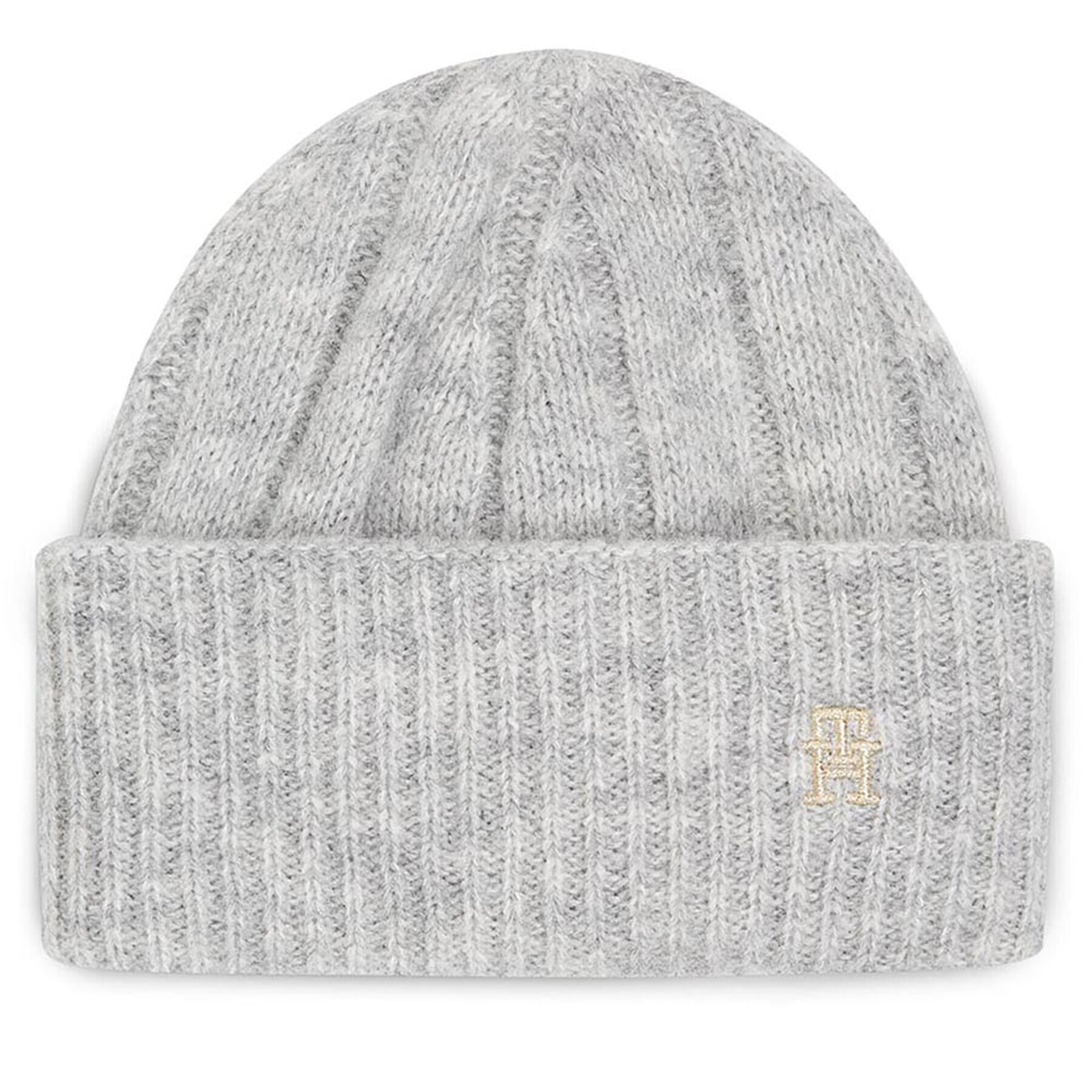 Tommy Hilfiger Čiapka Th Timeless Beanie AW0AW15307 Sivá - Pepit.sk