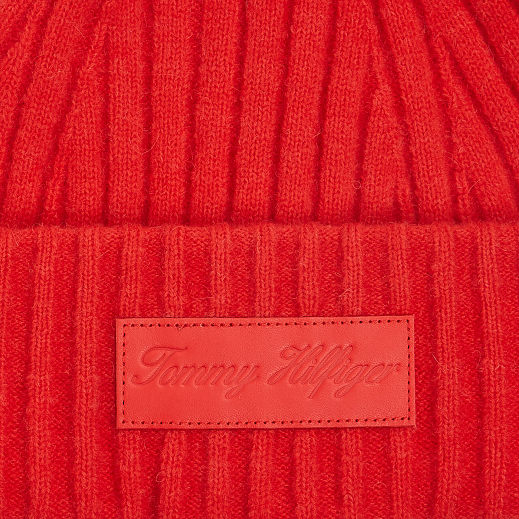 Tommy Hilfiger Čiapka Tommy Twist Beanie AW0AW15325 Oranžová - Pepit.sk