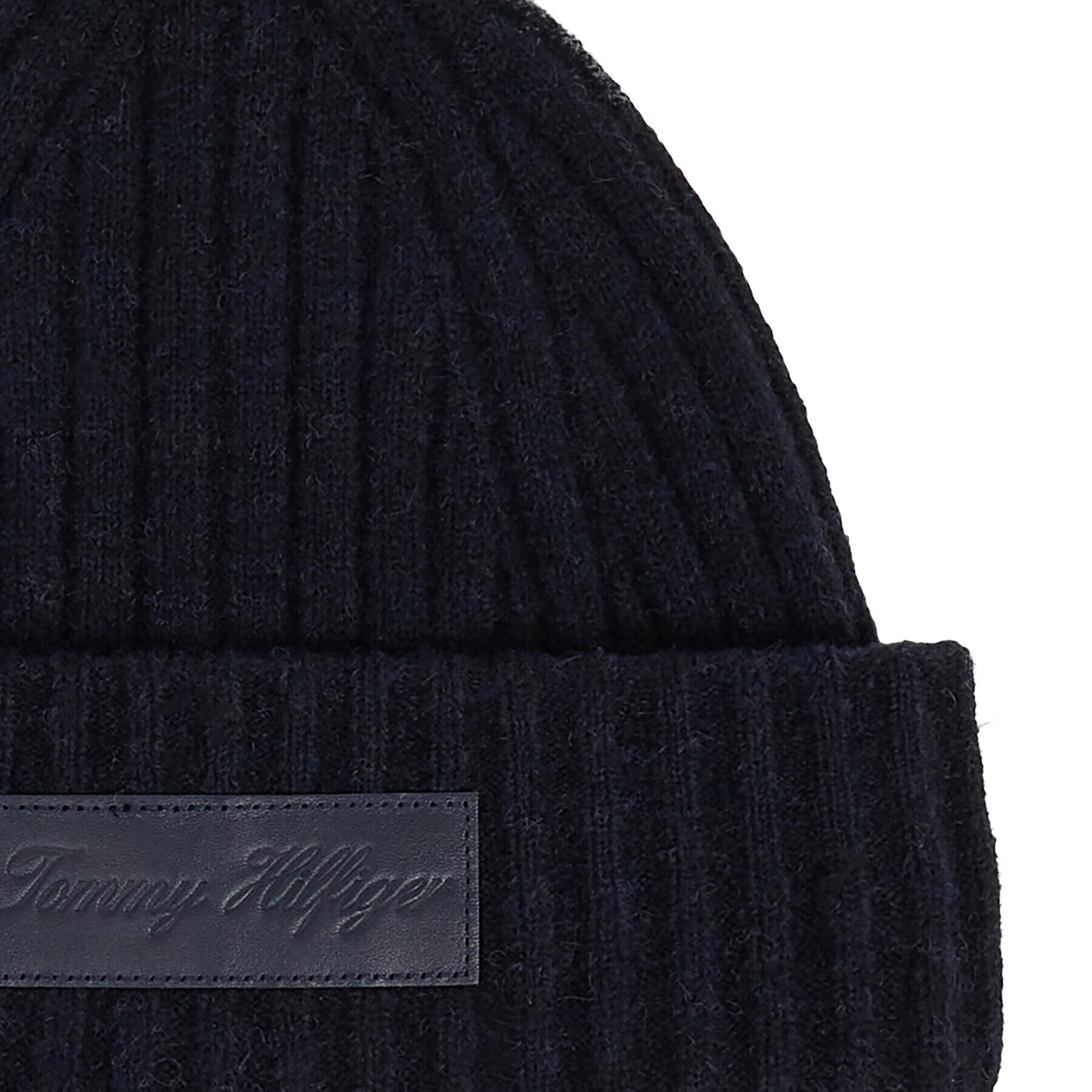 Tommy Hilfiger Čiapka Tommy Twist Beanie AW0AW15325 Tmavomodrá - Pepit.sk